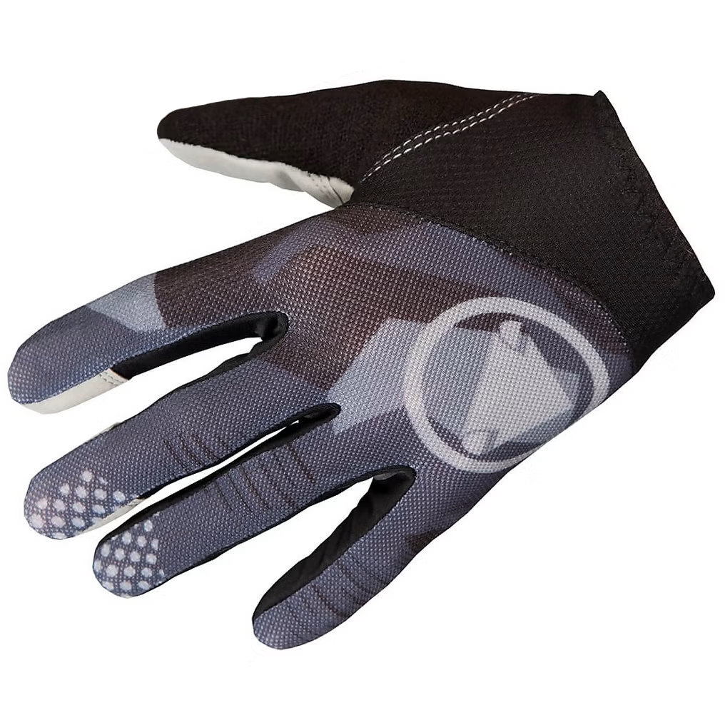 Picture of Endura Hummvee Lite Icon Full Fingered Gloves - grey camo