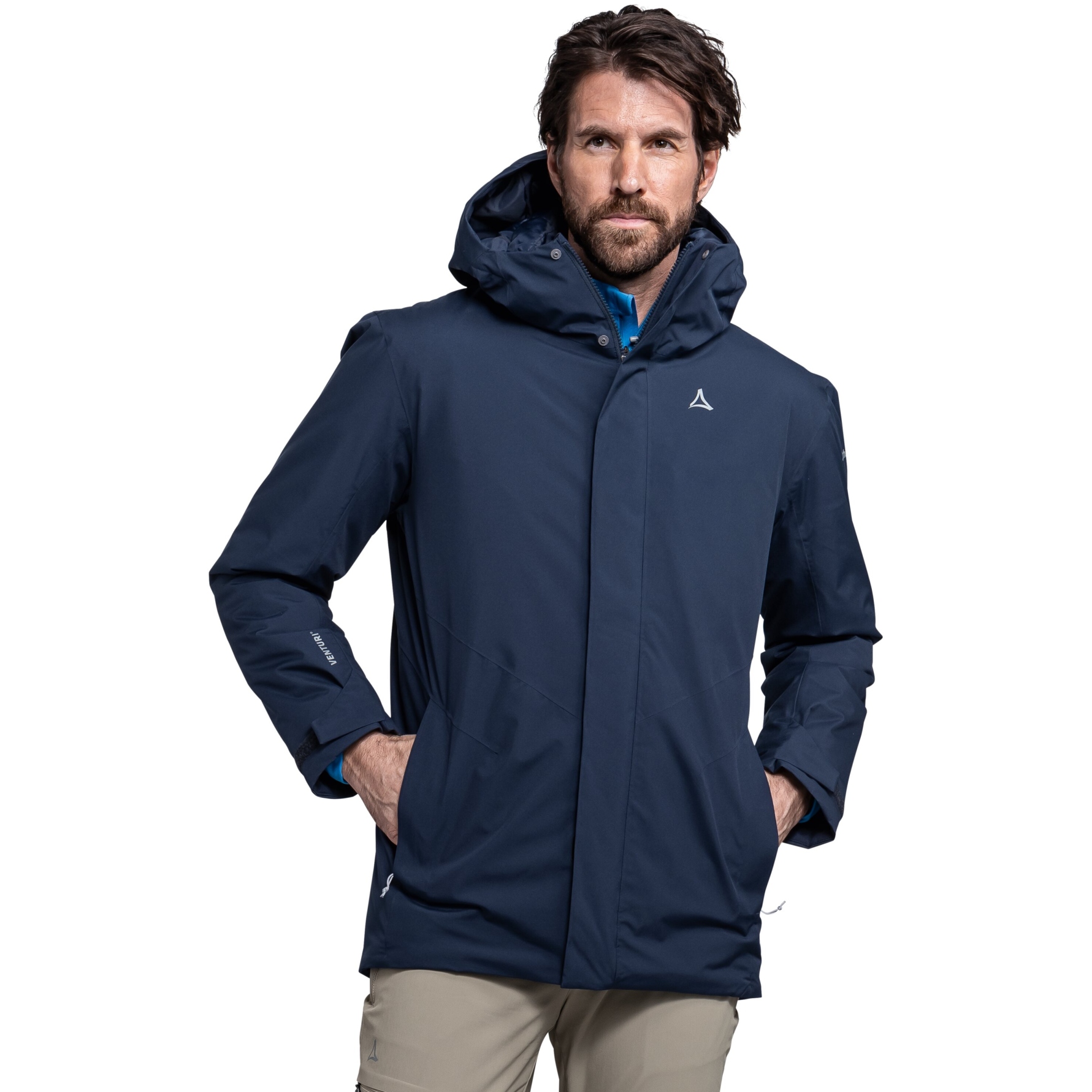 Schoffel Style Froda Parka Herren navy blazer 8820 BIKE24