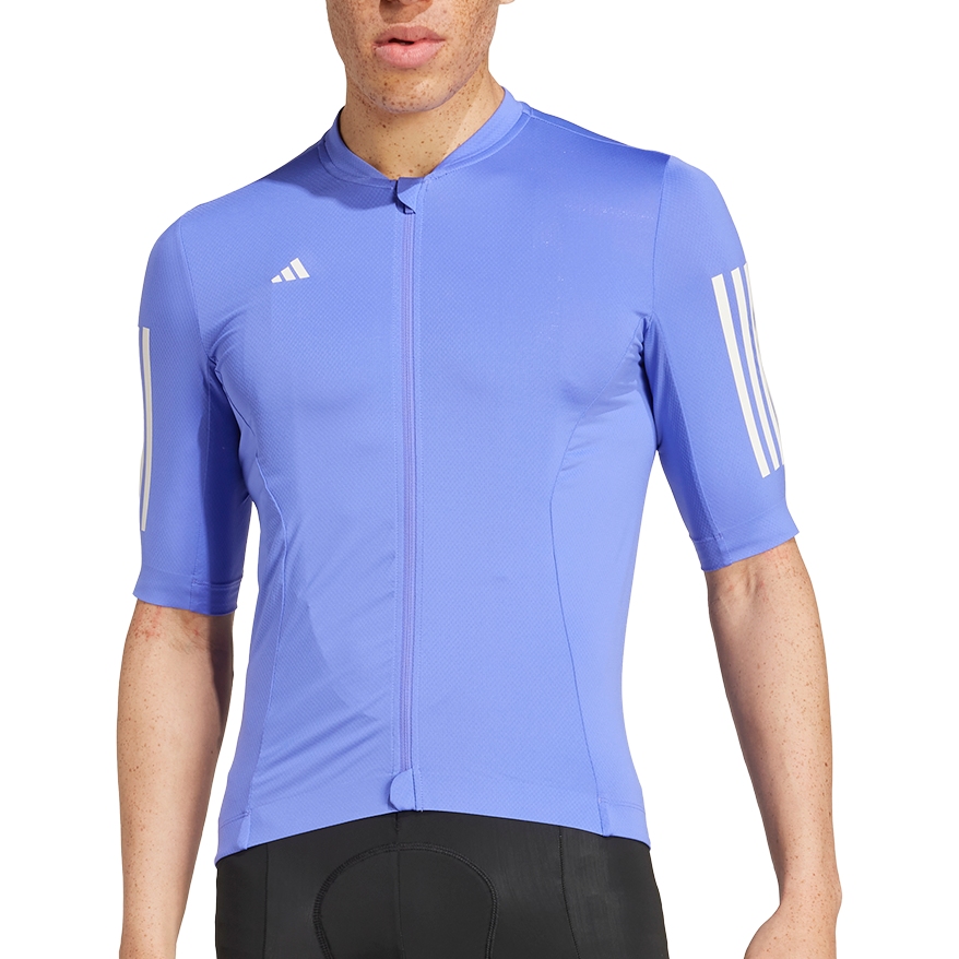 Produktbild von adidas Tempo 3-Stripes Radtrikot Herren - cobalt blue JG3568
