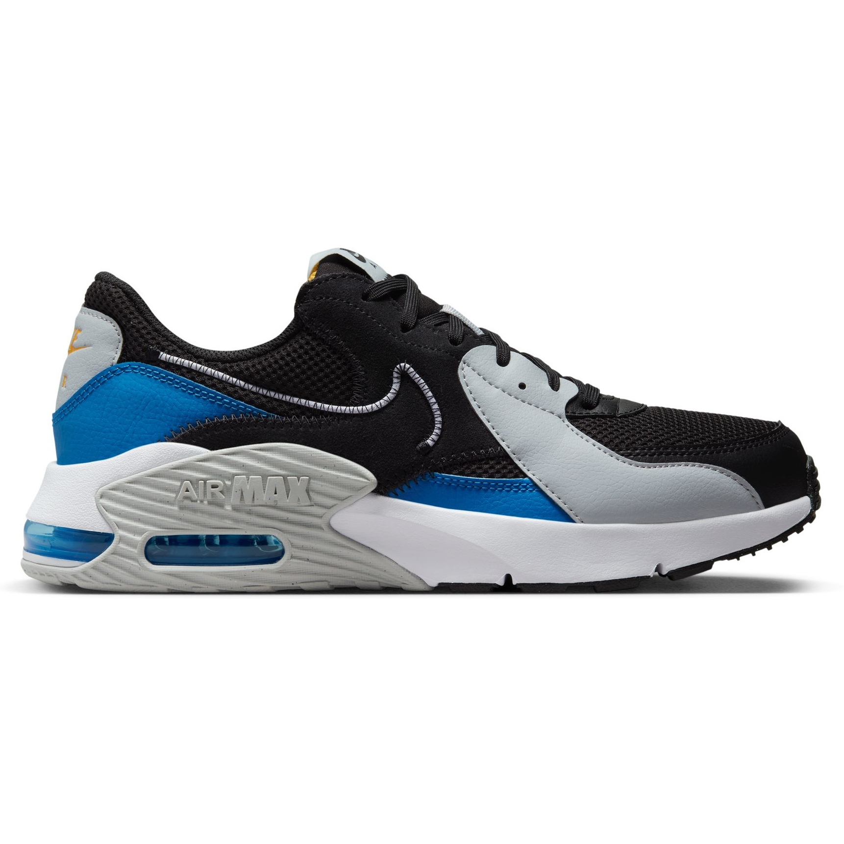 Nike Chaussures Homme - Air Max Excee - black/white-photo blue ...