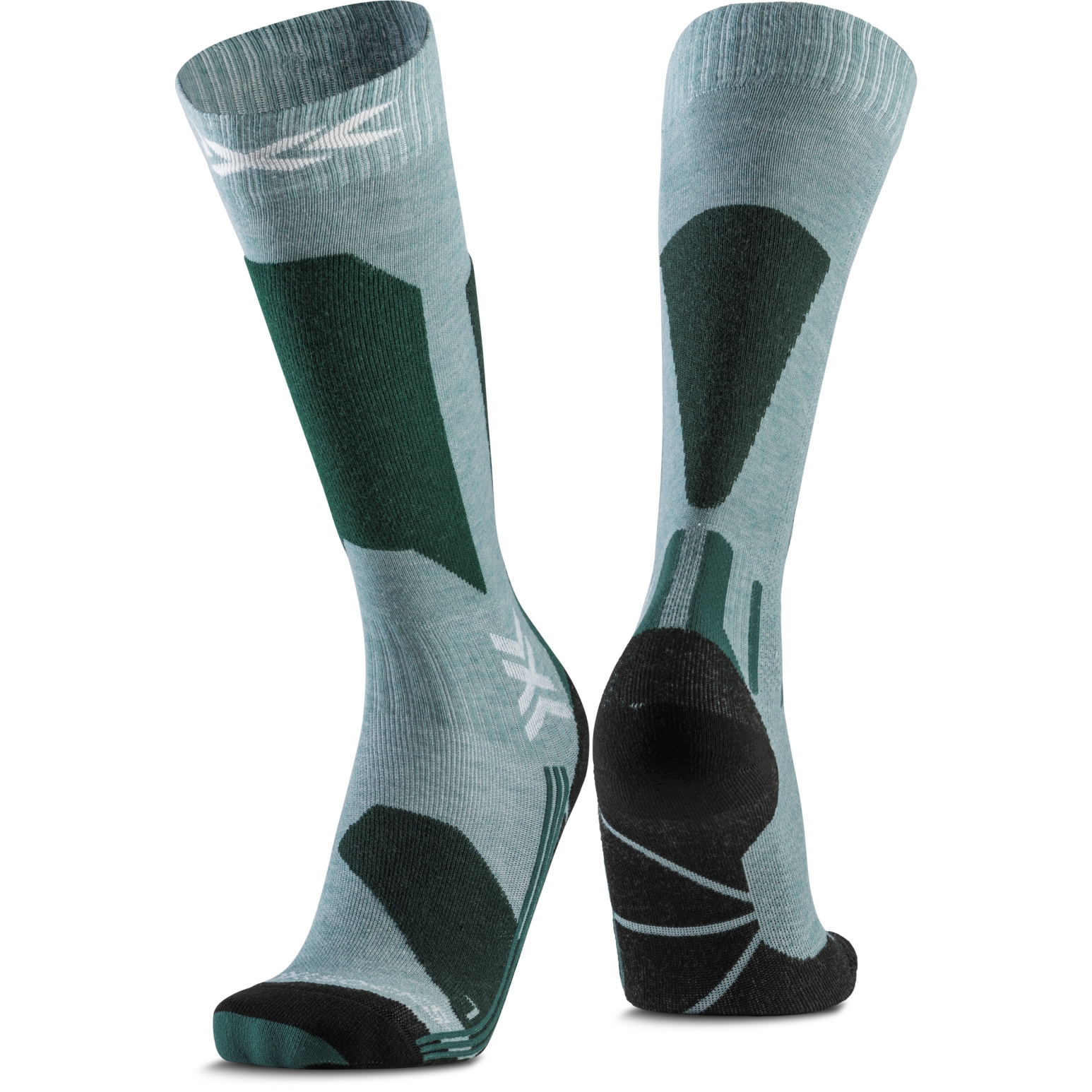 Photo produit de X-Socks Chaussettes Femme - Ski Discover OTC - sage green/english lawn