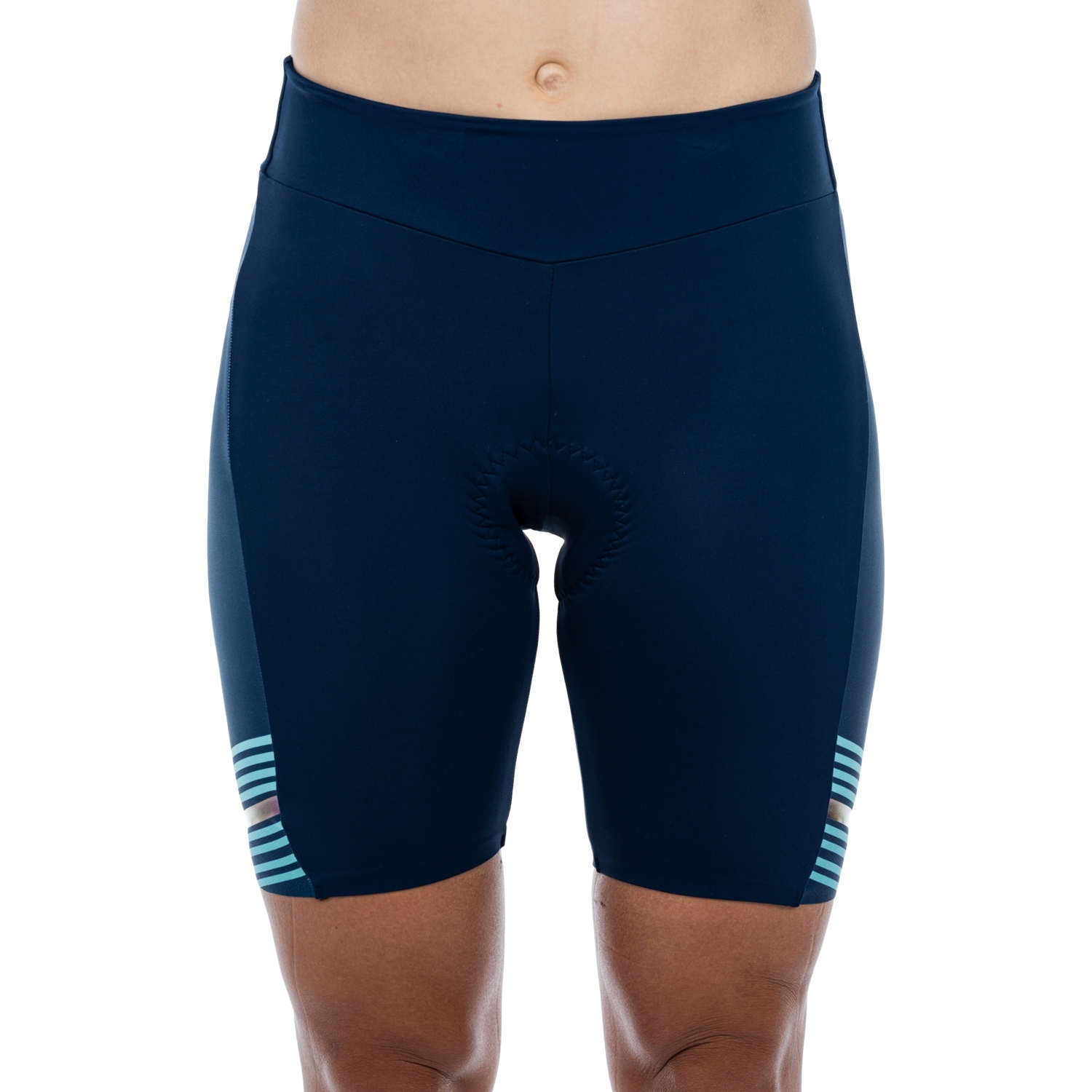 Picture of CUBE TEAMLINE Cycle Shorts Women - blue&#039;n&#039;mint