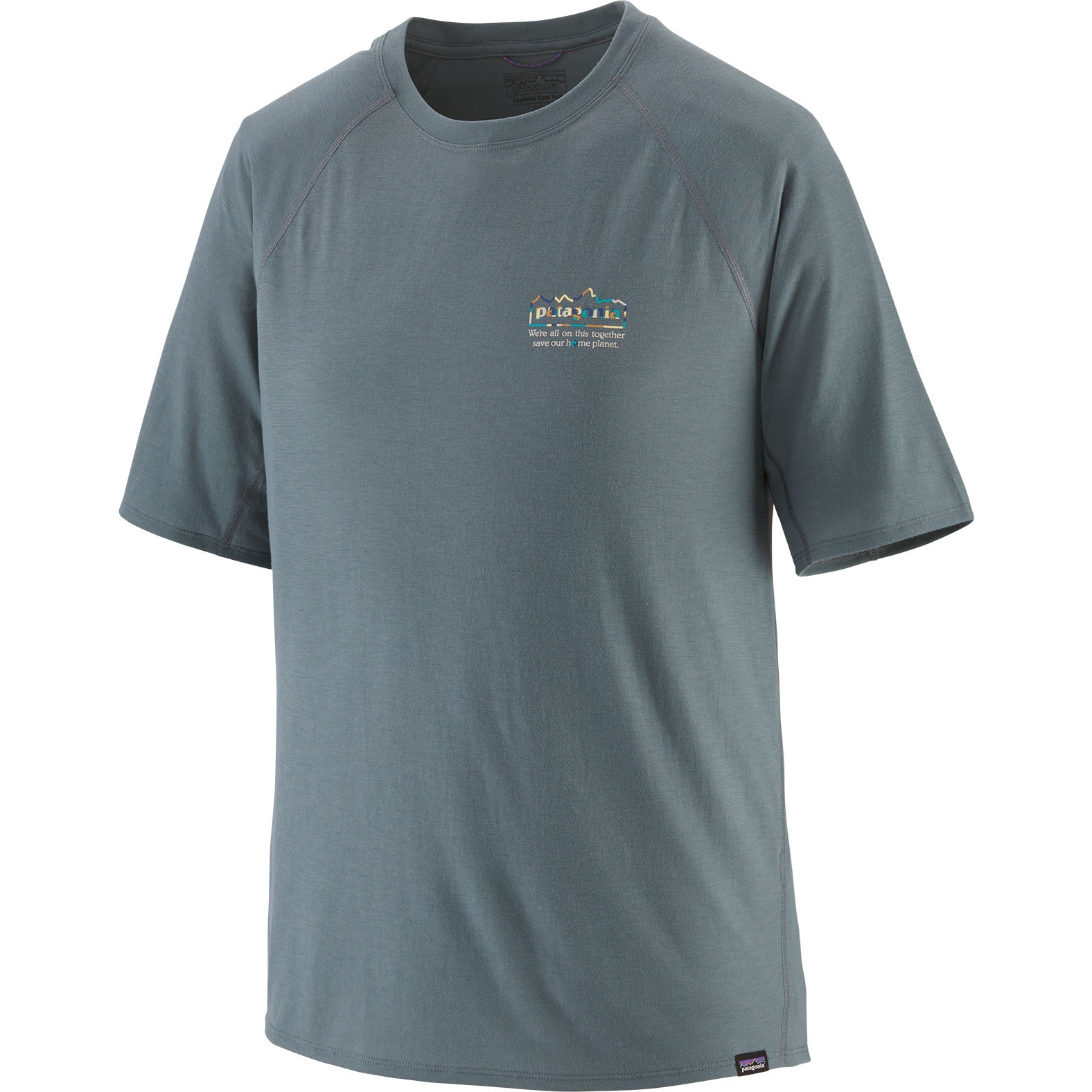 Picture of Patagonia Capilene Cool Trail Graphic T-Shirt Men - Unity Fitz: Nouveau Green
