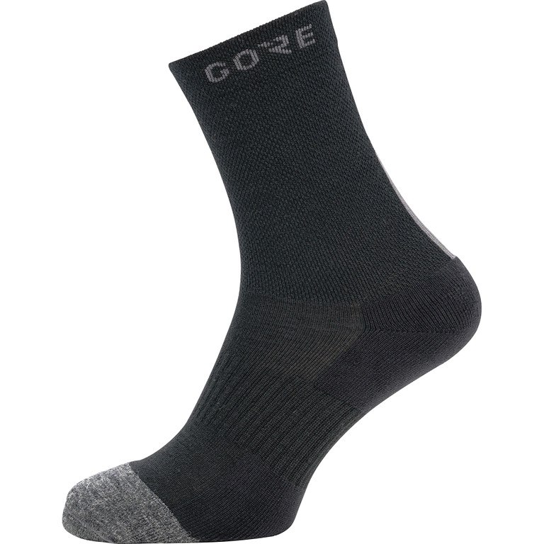 Produktbild von GOREWEAR M Thermo Socken Mittellang - schwarz/grey 9991