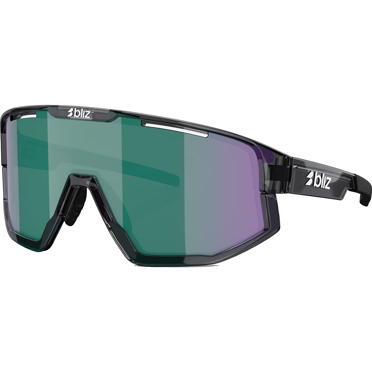 Bliz Fusion Hydro Glasses - Crystal Black - Brown Green Multi | BIKE24