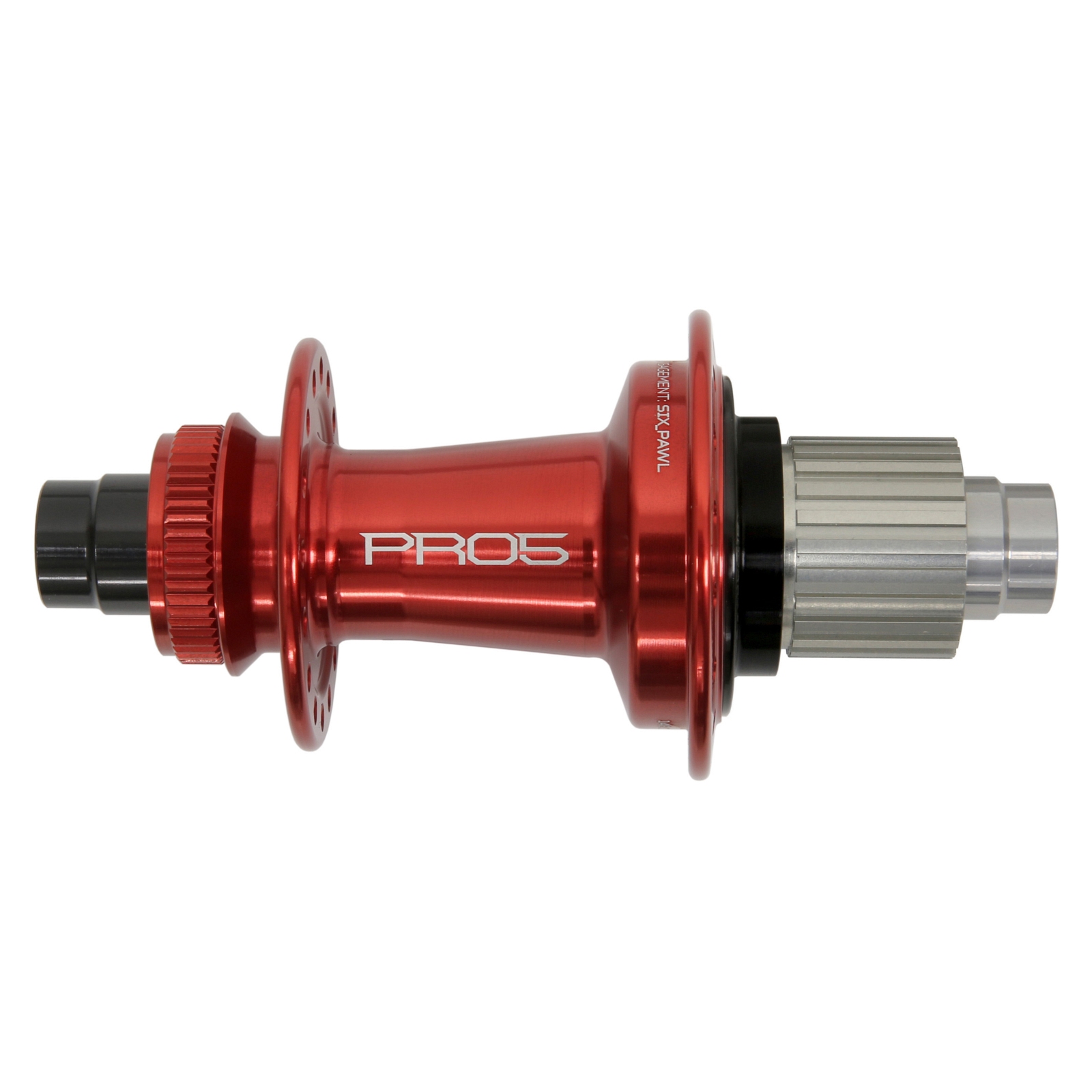 Image de Hope Moyeu Arrière - Pro 5 - Centerlock - 12x148mm Boost | Shimano Micro Spline - rouge