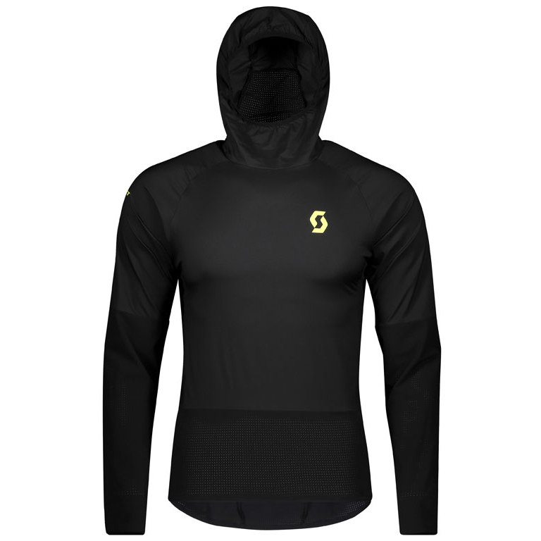 Picture of SCOTT Run Windbreaker Shirt - black/yellow