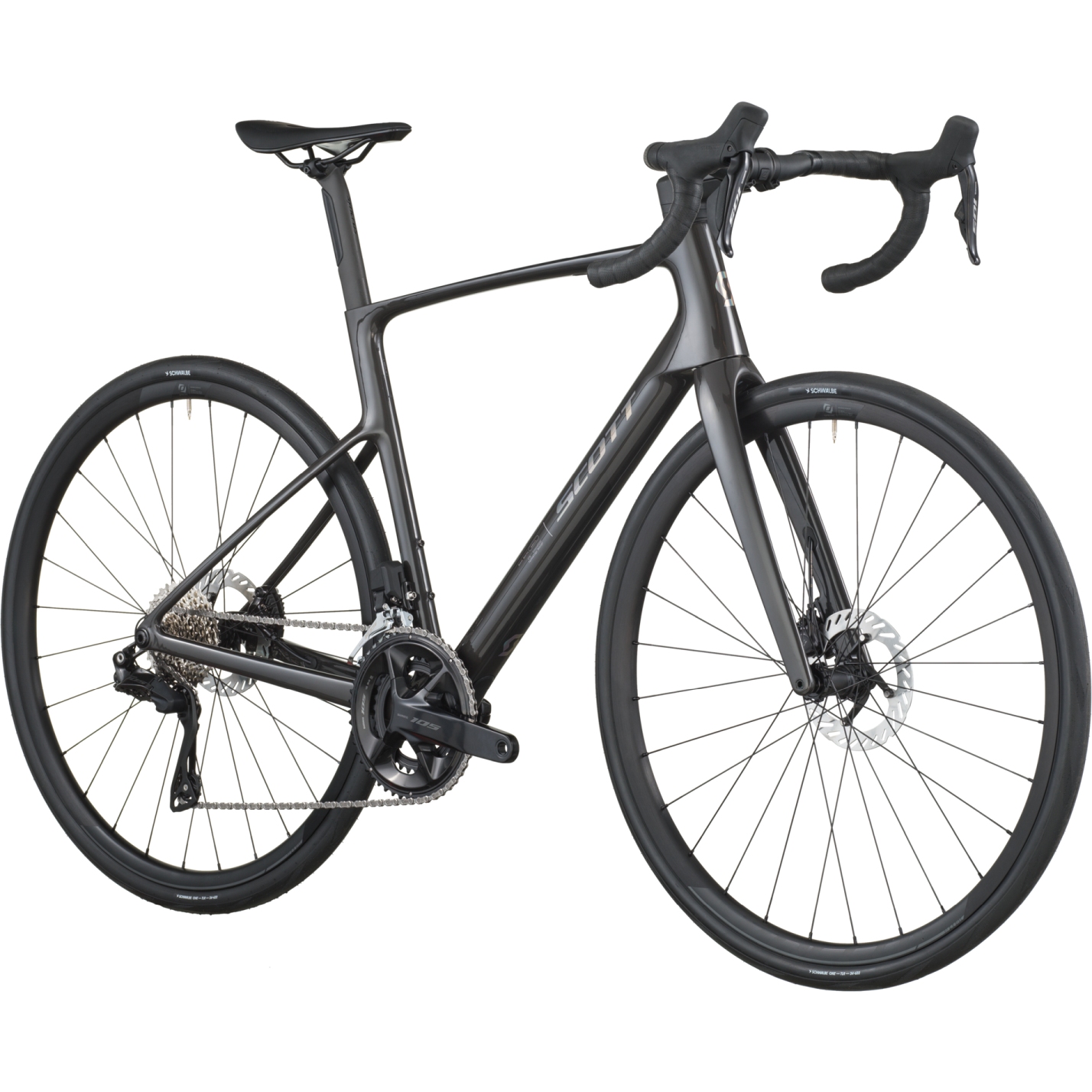 SCOTT ADDICT 40 - Carbon Road Bike - 2026 - carbon black | BIKE24