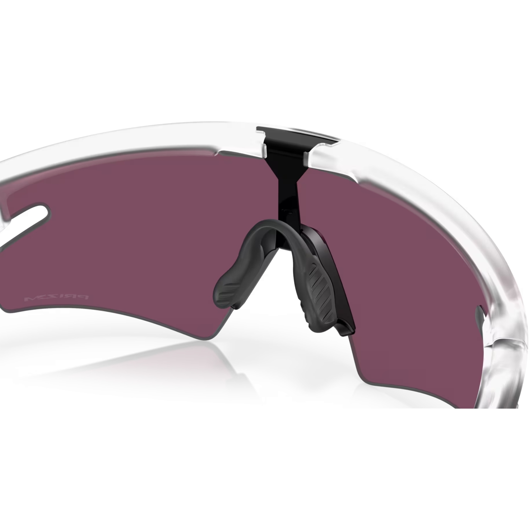 Oakley Sphaera Slash Glasses - Matte Clear / Prizm Road Black