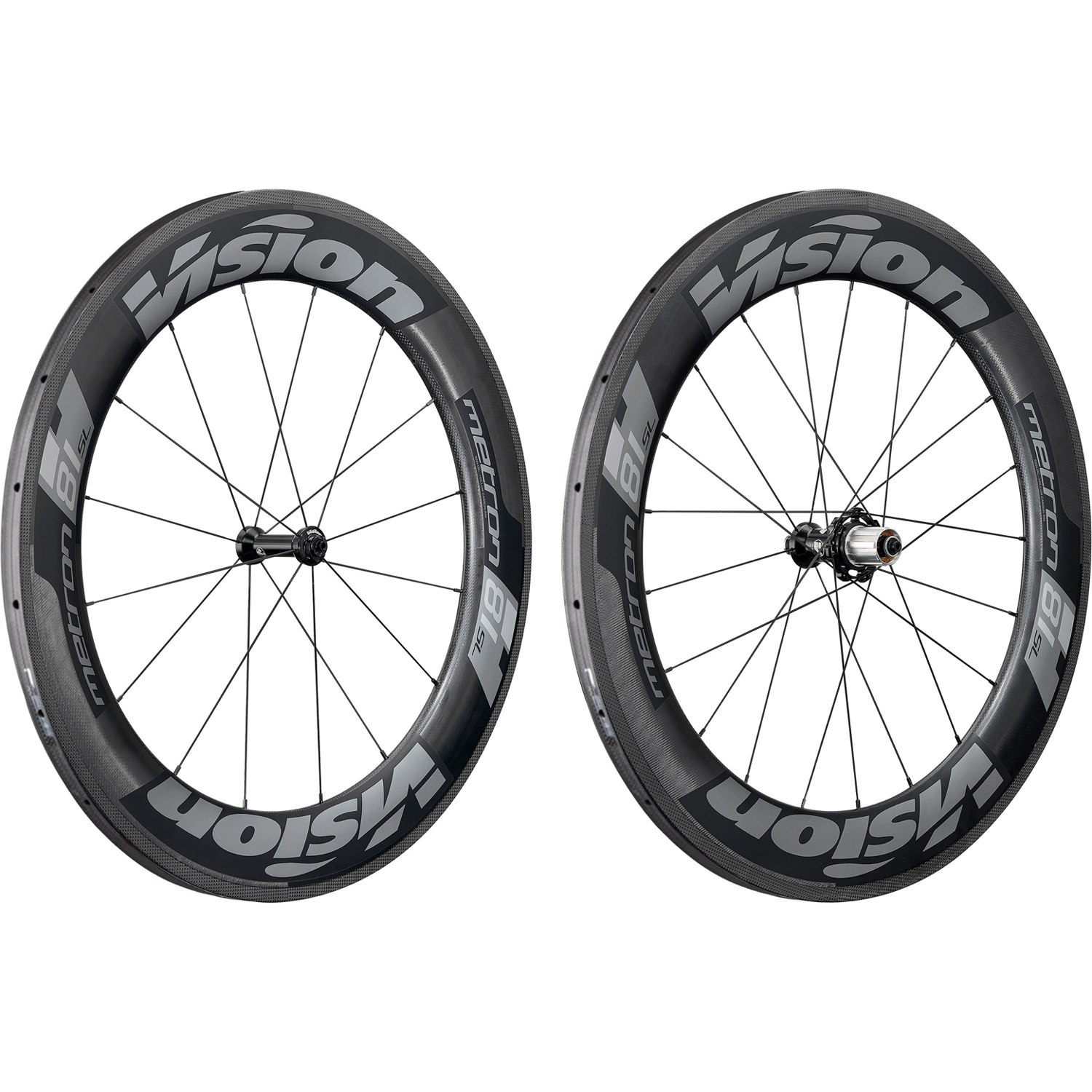 Picture of Vision Metron 81 SL Carbon Wheelset - Tubular - SRAM XDR