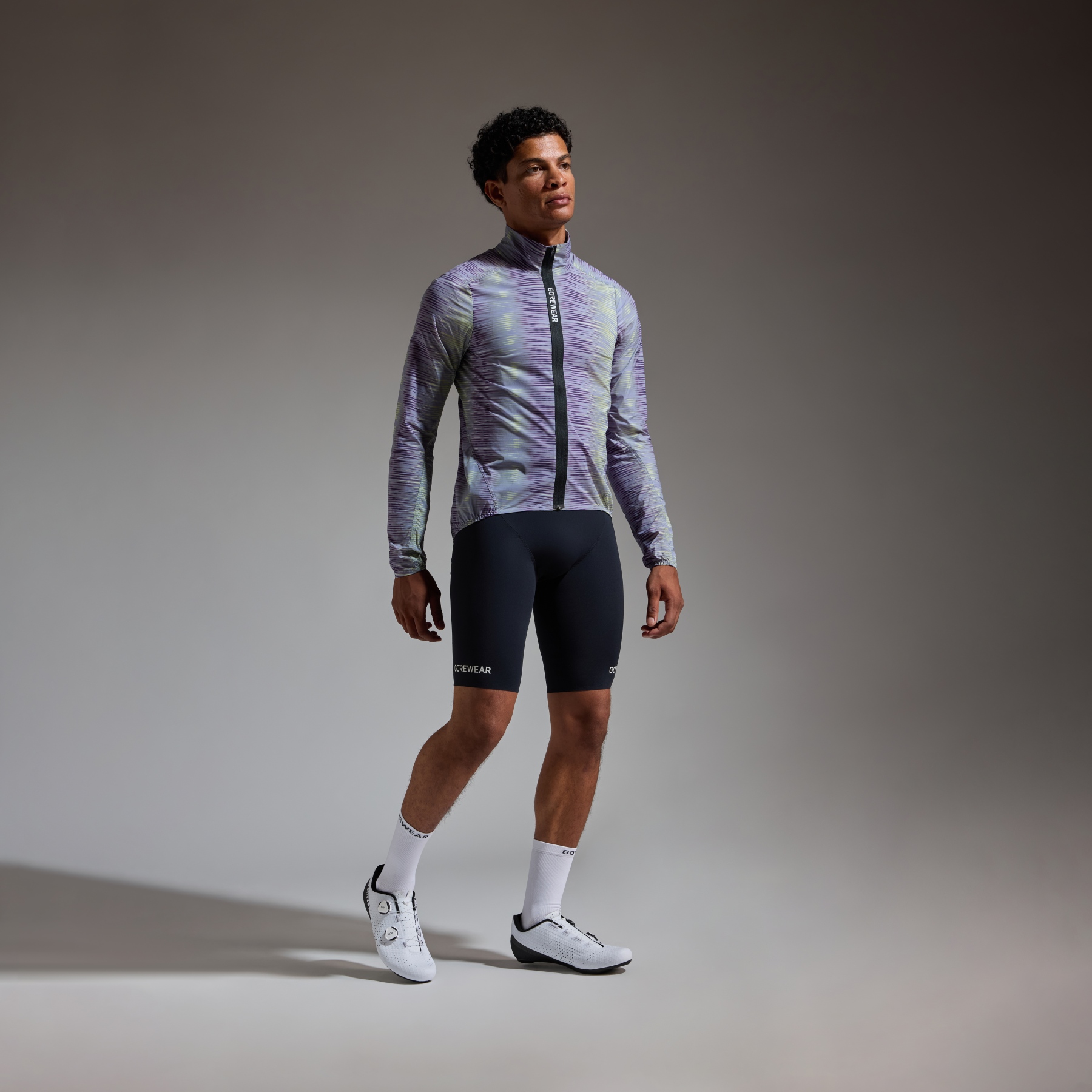 GOREWEAR Spinshift Pixel Windbreaker Men - strave amethyst grey