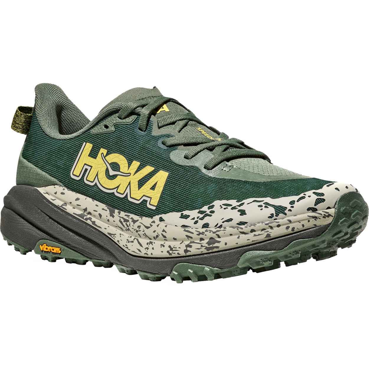 Bild von Hoka Speedgoat 6 Laufschuhe Herren - fern / asphalt grey