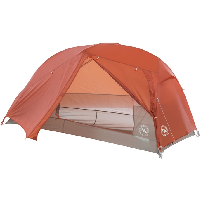 Photo produit de Big Agnes Copper Spur HV UL1 Tent Camping - orange