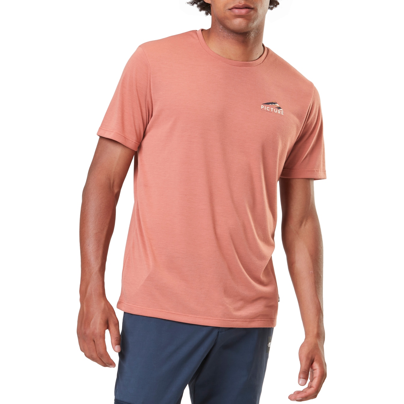 Picture of Picture Timont Short Sleeve Urban Tech Tee Men - Cedar Wood