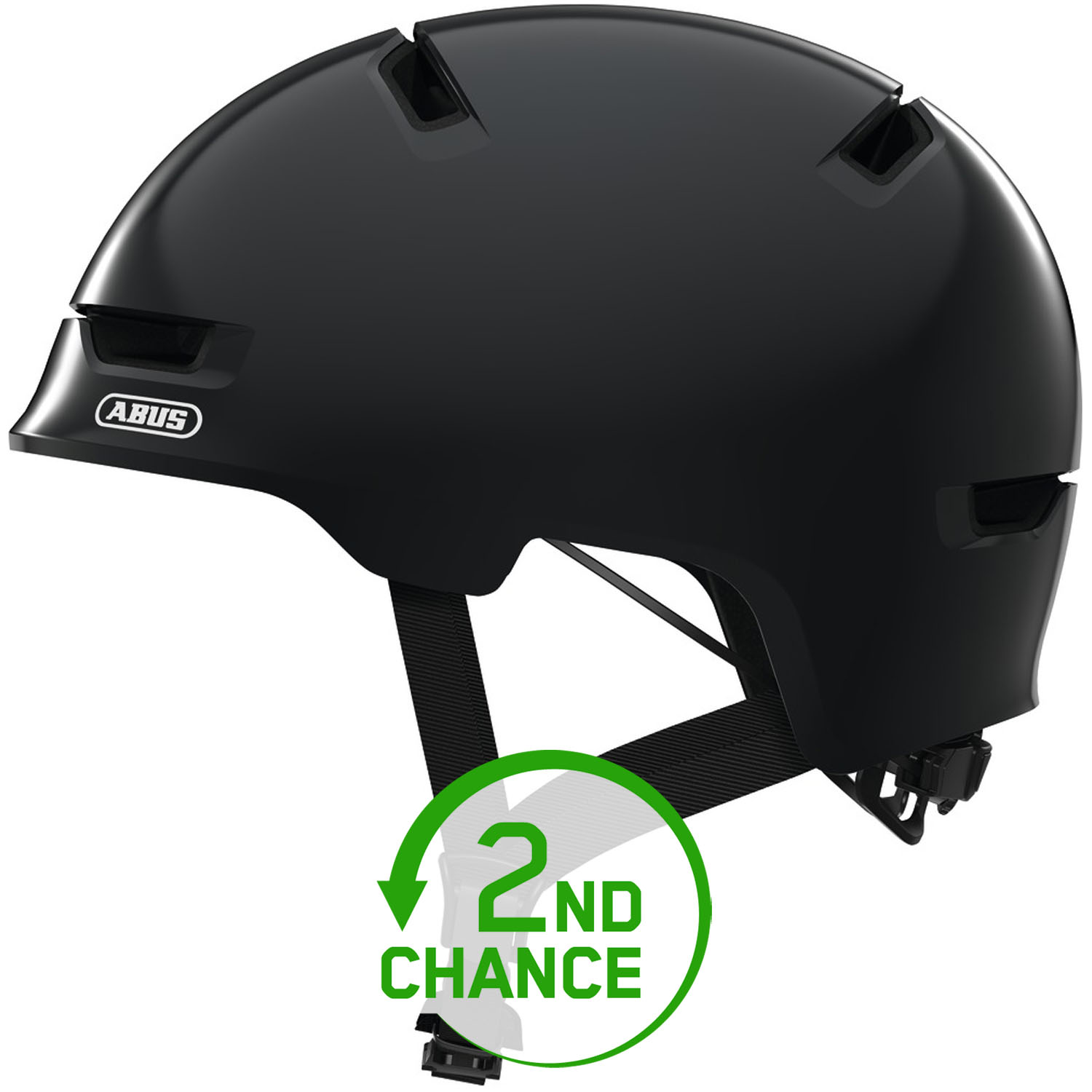 Picture of ABUS Scraper 3.0 Kid - Kids Helmet - shiny grey - 2nd Choice