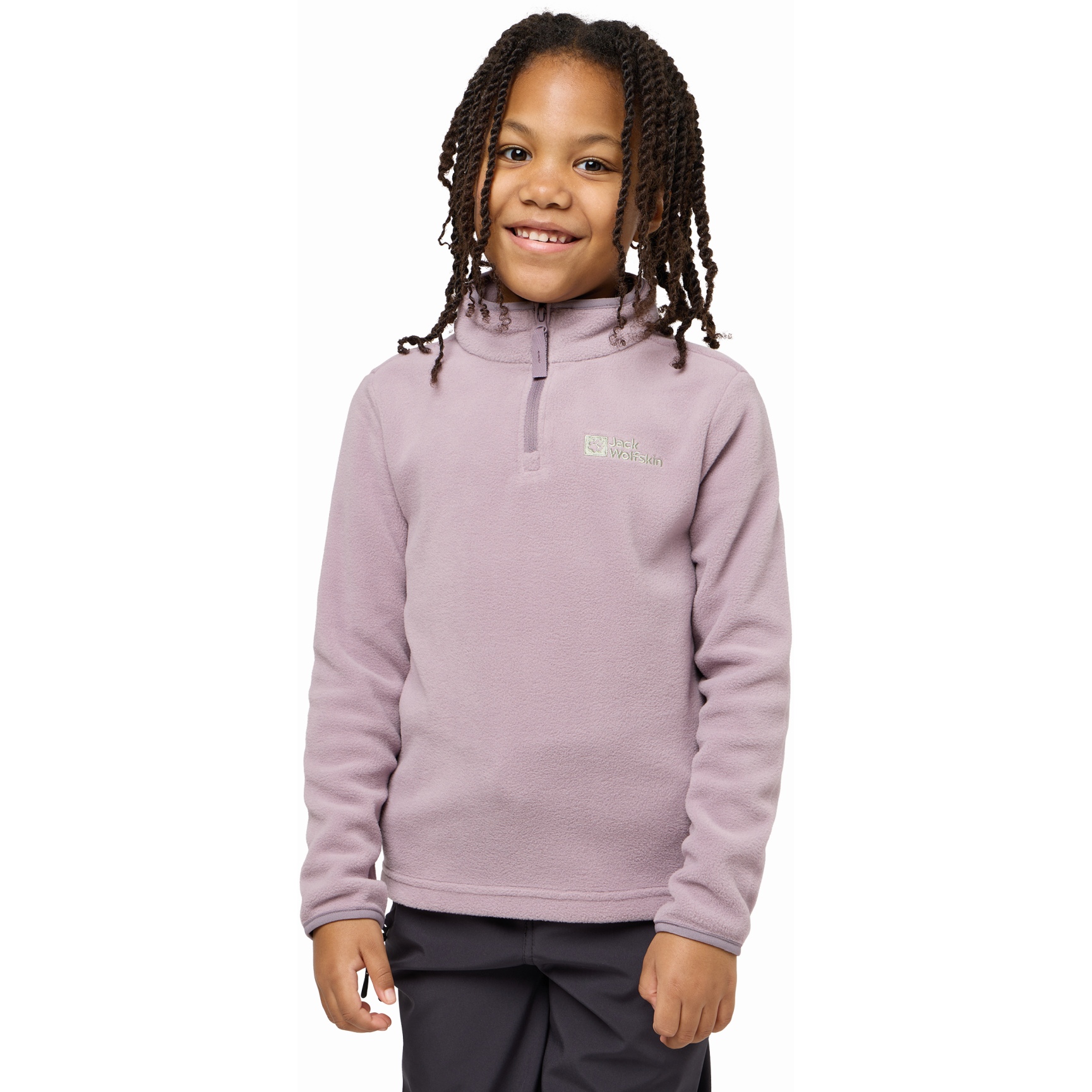 Bild von Jack Wolfskin Taunus Halfzip Fleecepullover Kids - wild blossom