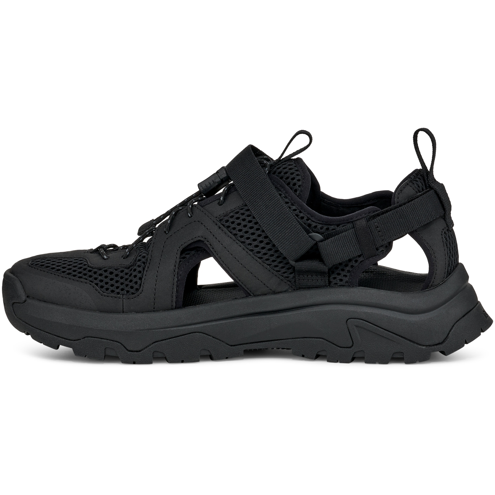 Teva Men\'s Charcoal Black Closed Toe Sport Sandals Size 13 Teva Boys Water Shoes Size 4 Grey Orange Closed Toe Sandals  main image 2