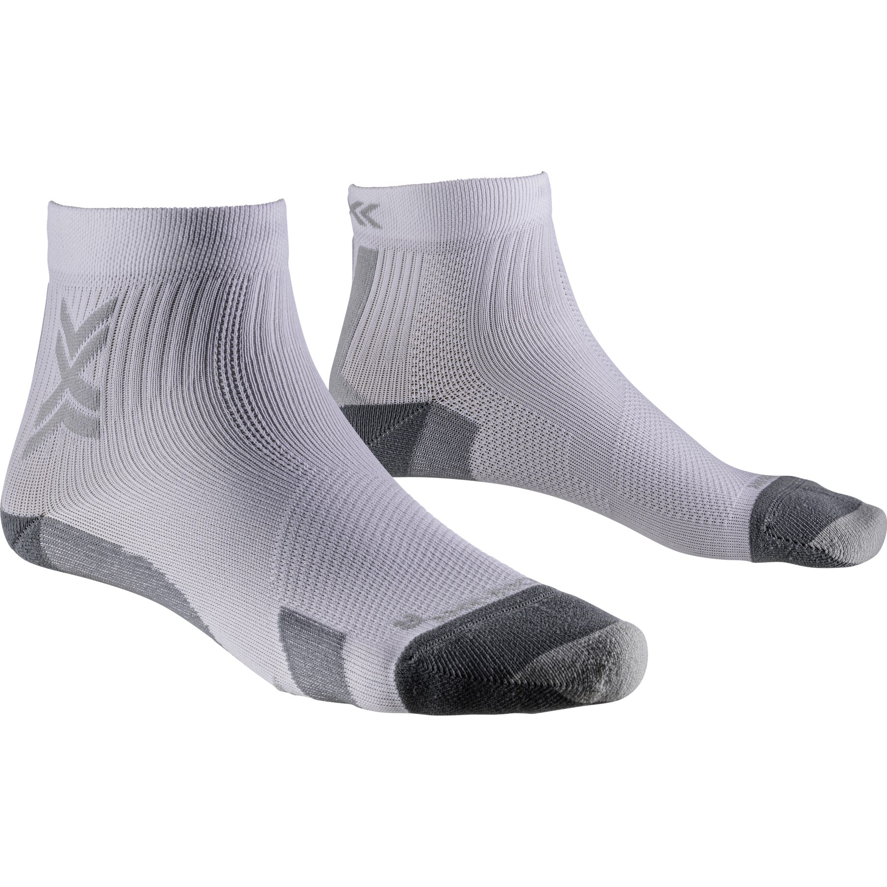 Produktbild von X-Socks Run Discover Ankle Laufsocken Herren - arctic white/pearl grey
