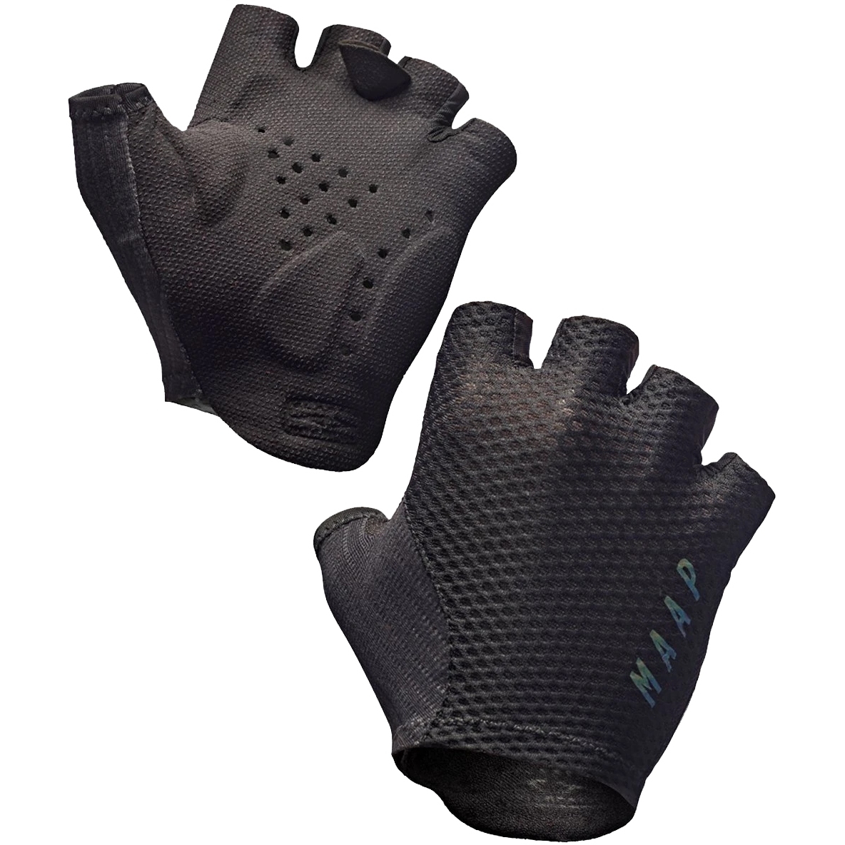 Productfoto van MAAP Echo Pro Base Race Handschoenen met Korte Vingers - zwart