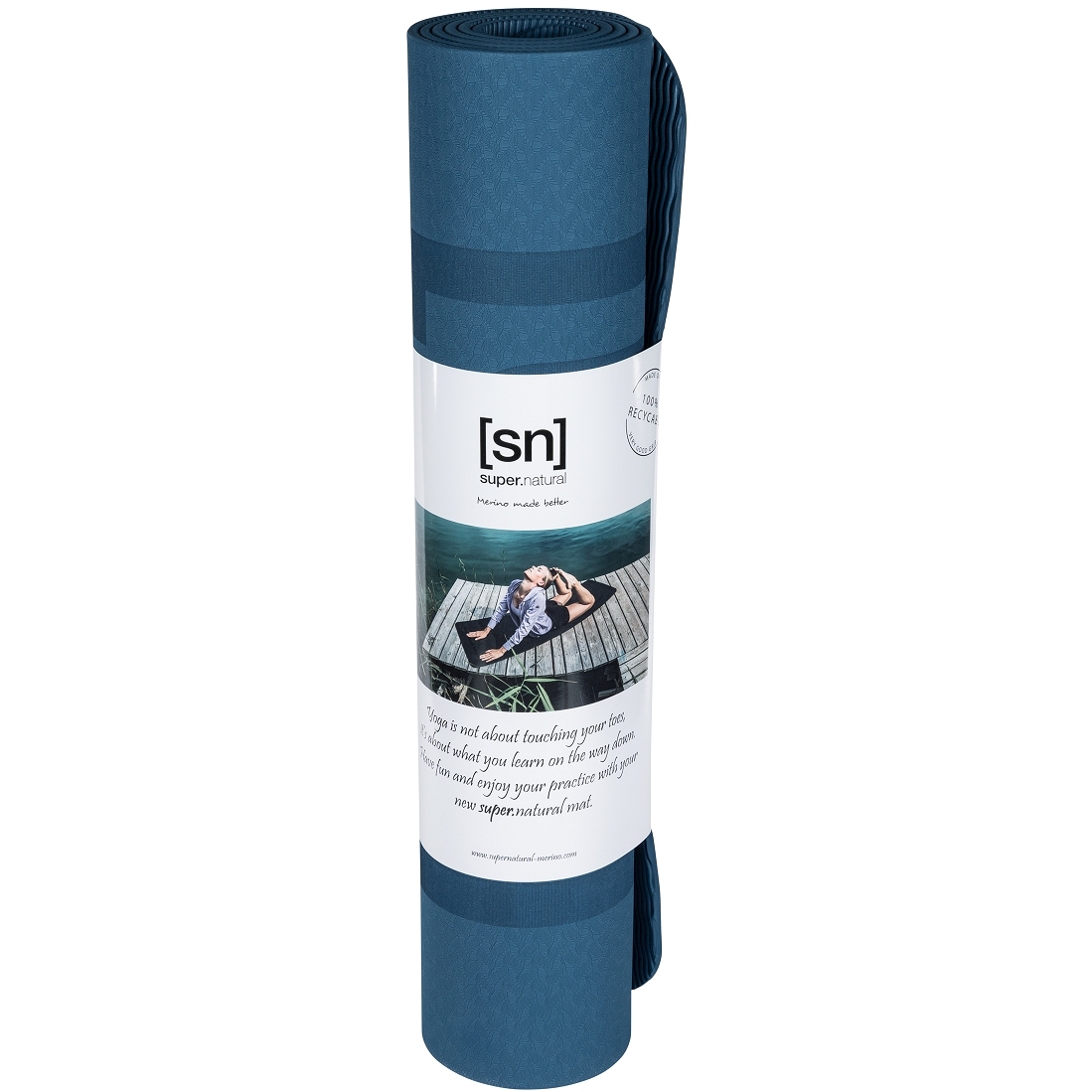 Picture of SUPER.NATURAL Yoga Mat - Shadow Blue