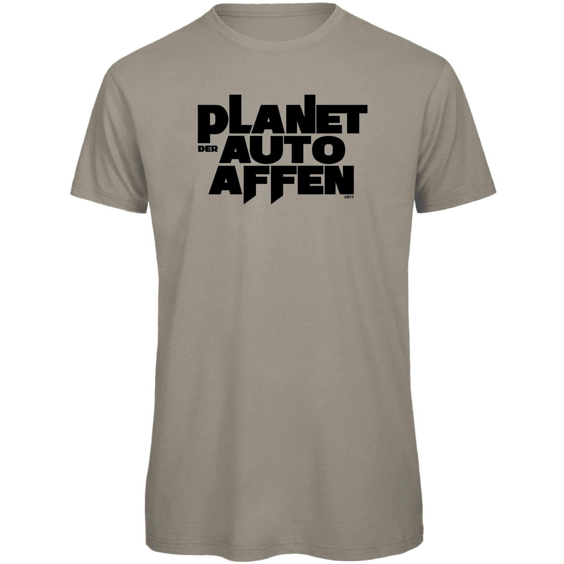 Picture of RTTshirts Planet der Autoaffen Bike T-Shirt Men - light grey