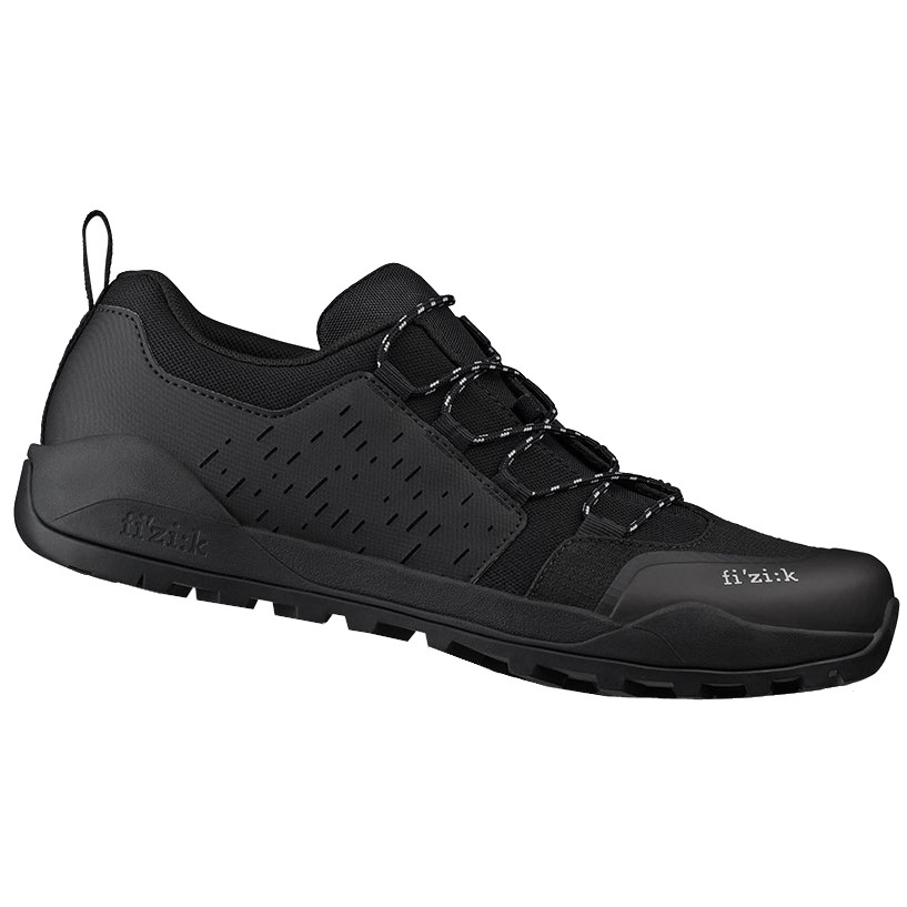 Picture of Fizik Terra Ergolace X2 Flat MTB Shoes Unisex - black/black