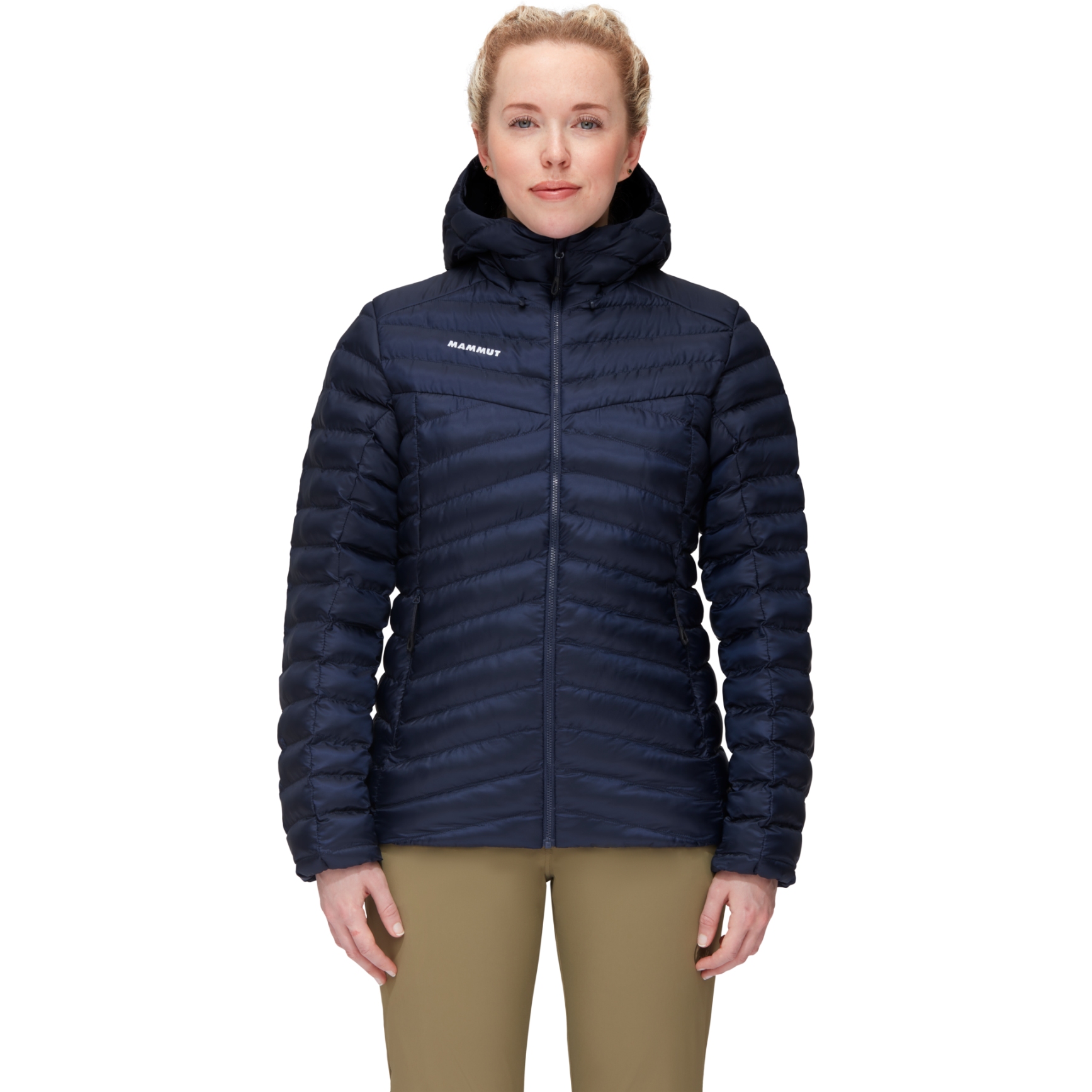 Picture of Mammut Albula Insulated Hooded Jacket Women - marine