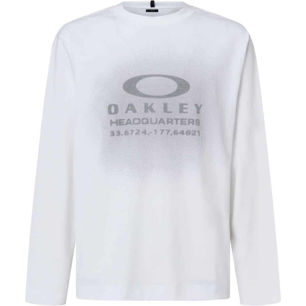 Oakley Illusion Longsleeve Tee Men - White | BIKE24