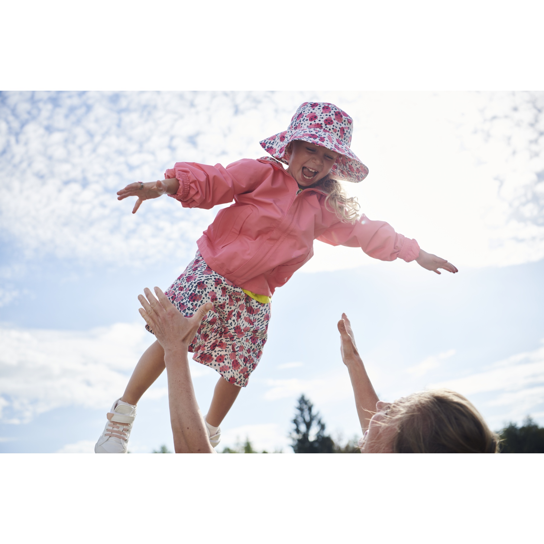 Jack Wolfskin Villi Hat Kids - pink lemonade all over | BIKE24