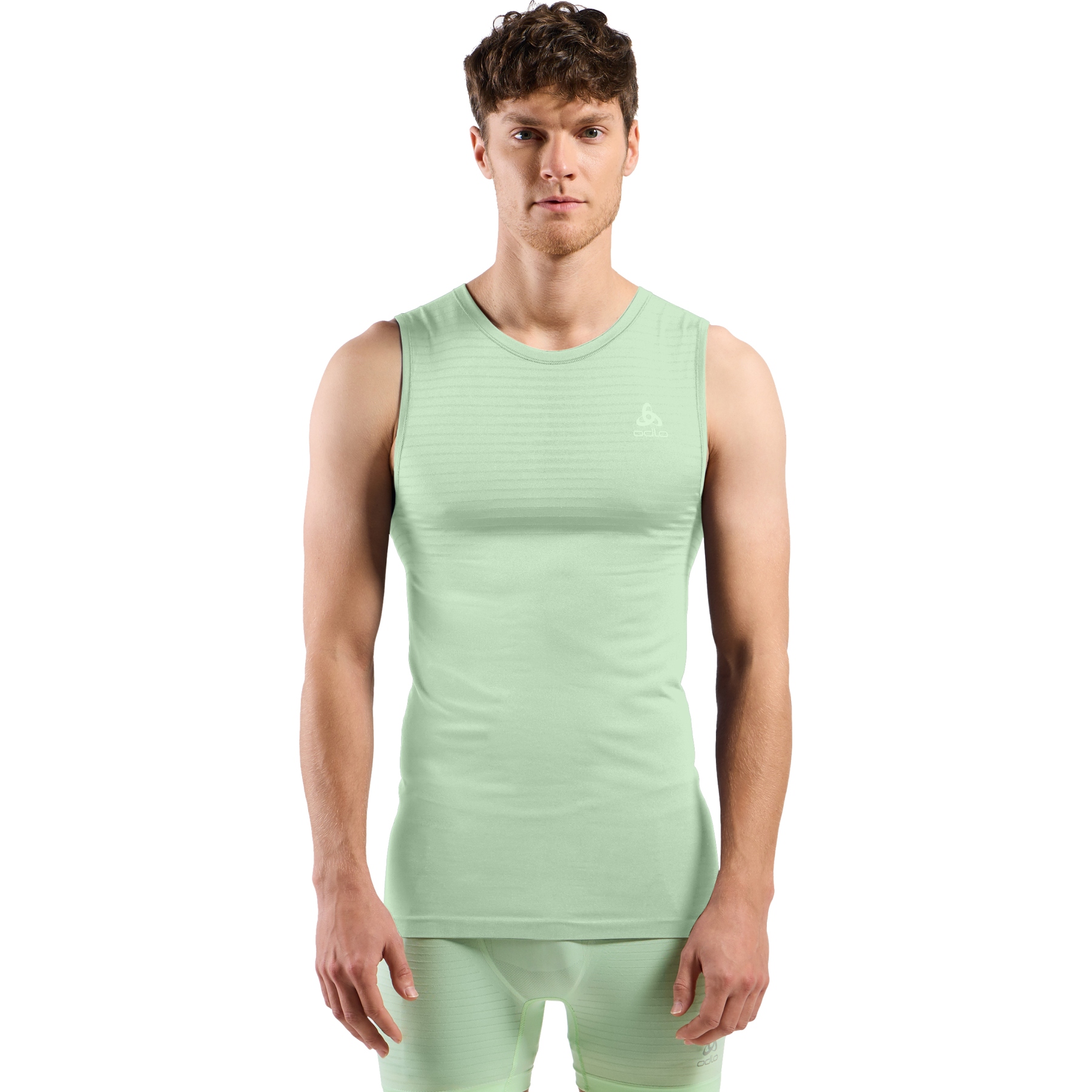 Bild von Odlo Performance X-Light Ärmelloses Unterhemd Herren - patina green