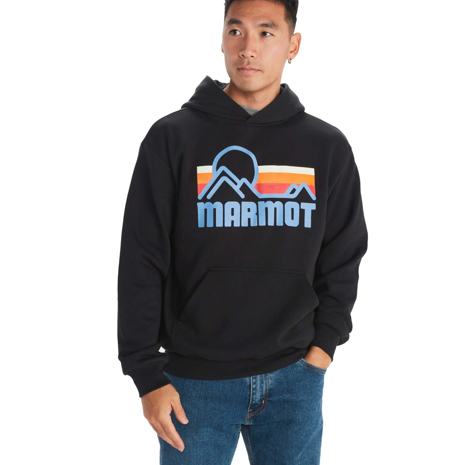 Produktbild von Marmot Coastal Kapuzenpullover Herren - schwarz