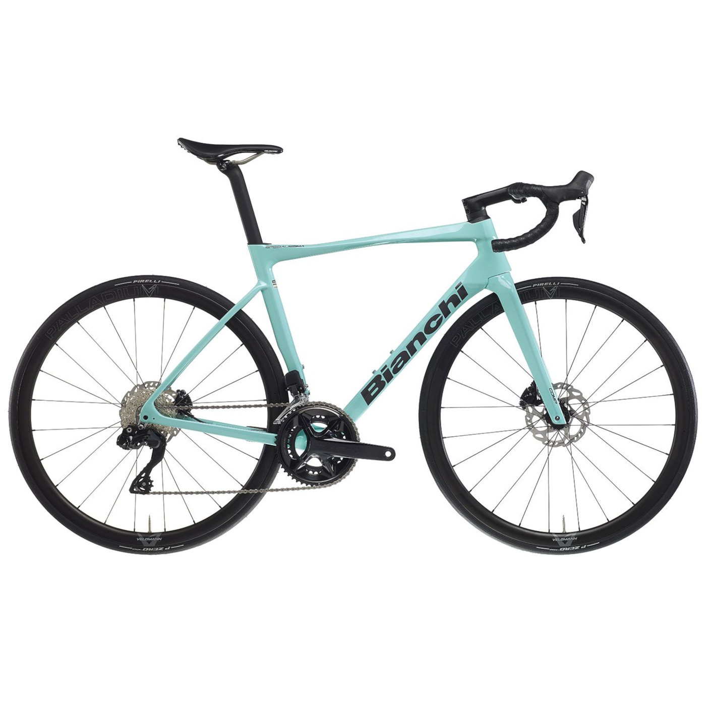 Picture of Bianchi SPECIALISSIMA COMP - Ultegra Di2 - Carbon Road Bike - 2025 - CK16 / graphite