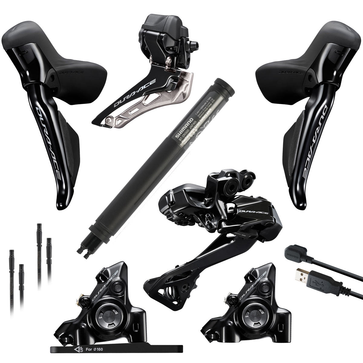 Shimano Dura Ace Di2 R9200/R9250 Upgrade Kit - 2x12-speed | BIKE24