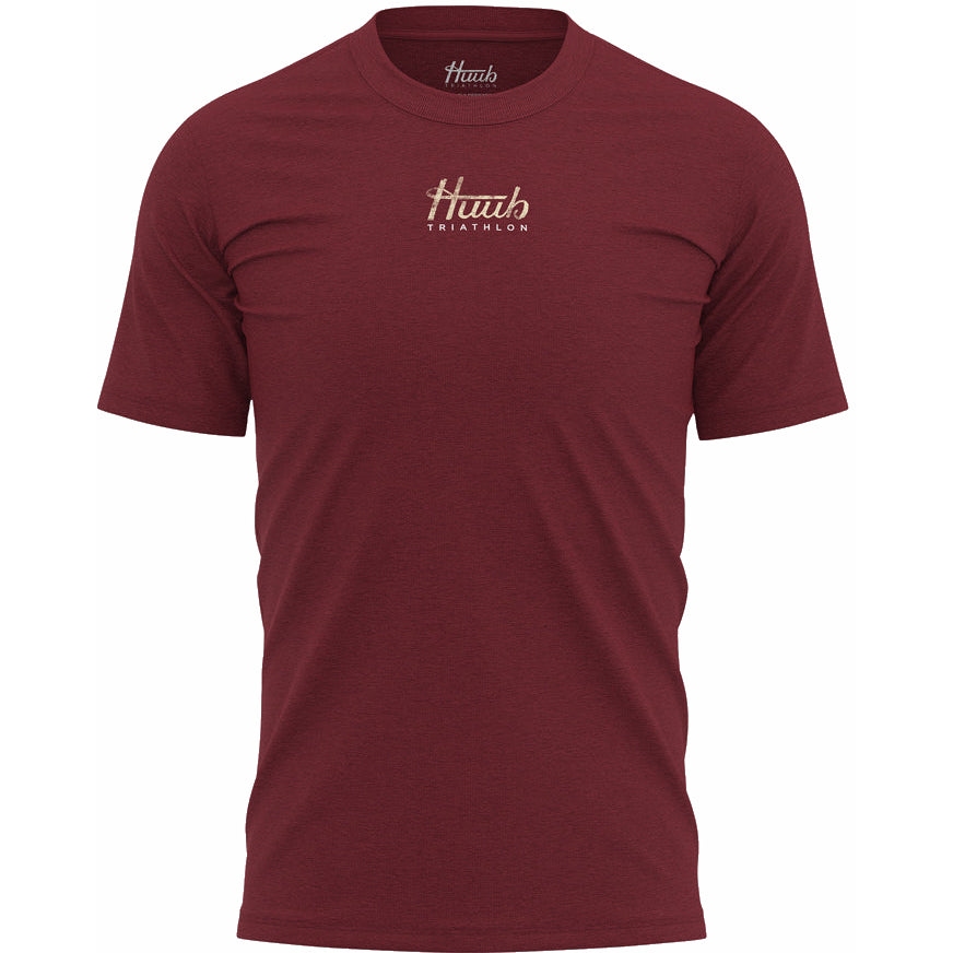 Produktbild von HUUB Design Tri Or Die T-Shirt - maroon