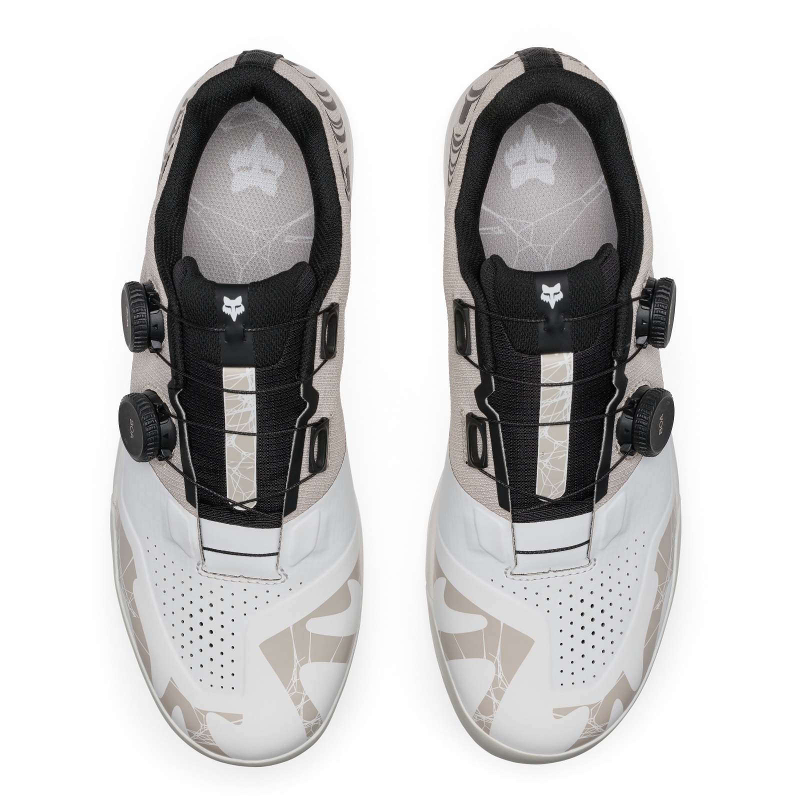 FOX Union BOA Cleated MTB-Shoes - Diffuse SE - chalk | BIKE24