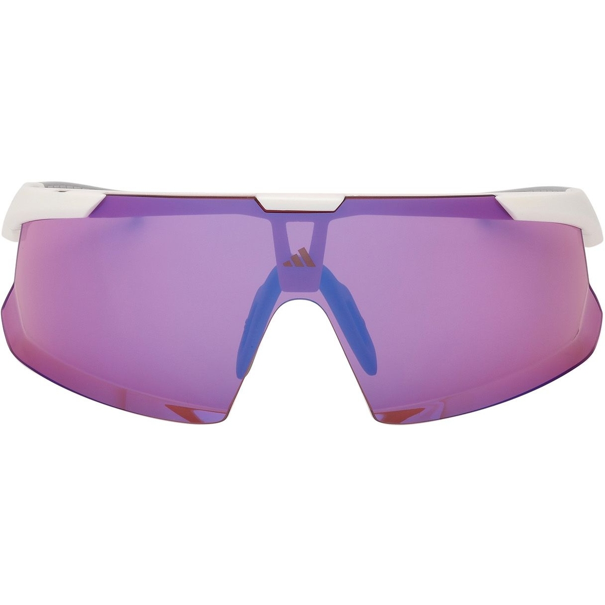 adidas Dunamis EVO SP0106 Glasses - White / Contrast Mirror Violet