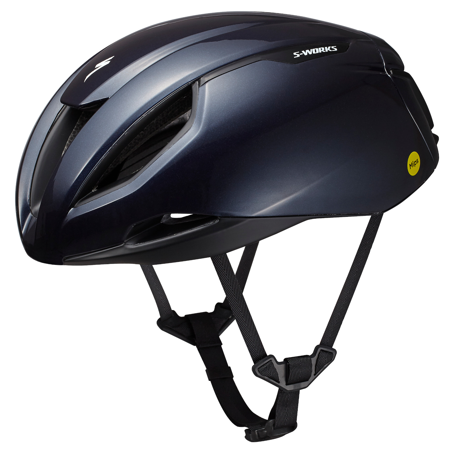 Picture of Specialized S-Works Evade 3 Helmet - MIPS Air Node - Metallic Deep Marine - 2nd Choice