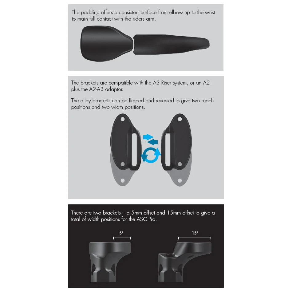 Profile Design Extensions - ASC Pro | Carbon - 325mm | BIKE24 Profile Design Extensions - ASC Pro | Carbon - 325mm | BIKE24