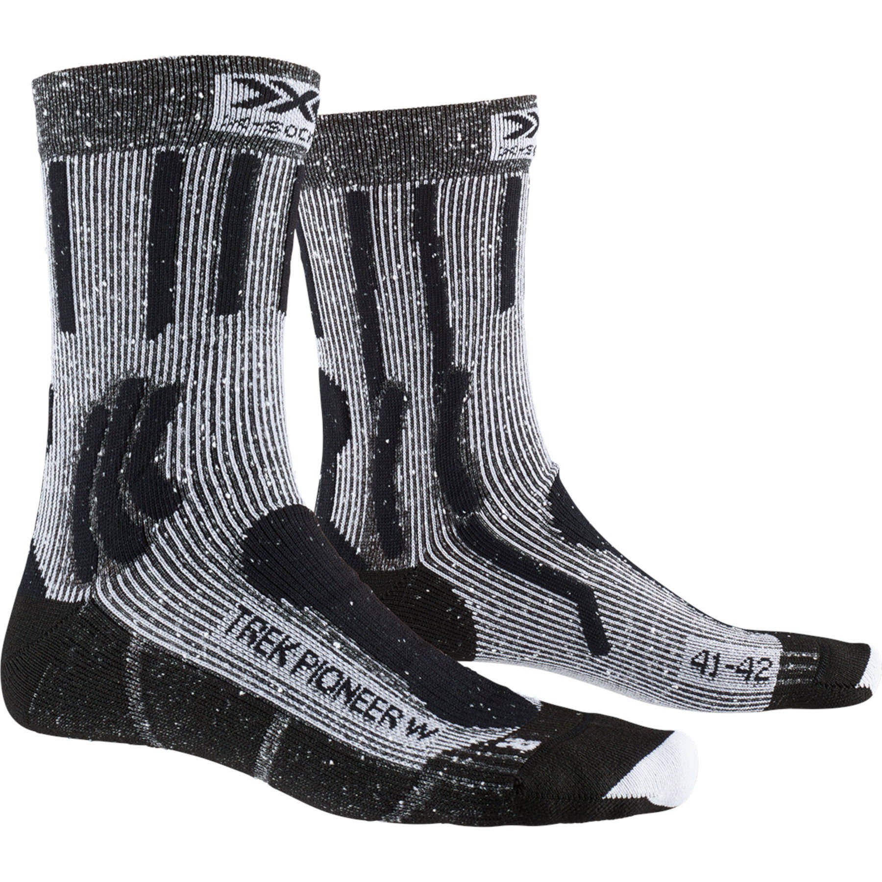 Produktbild von X-Socks Trek Pioneer Socken für Damen - opal black/flocculus white