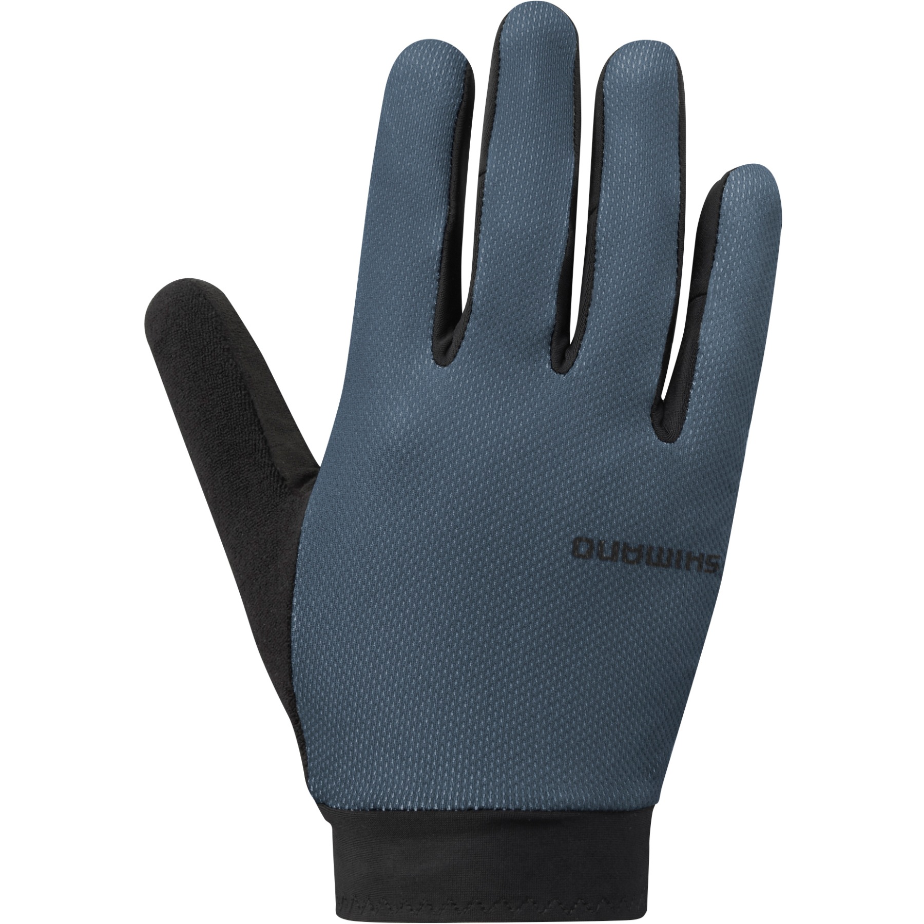 Picture of Shimano Explorer Full Finger Gloves Men - blue gray