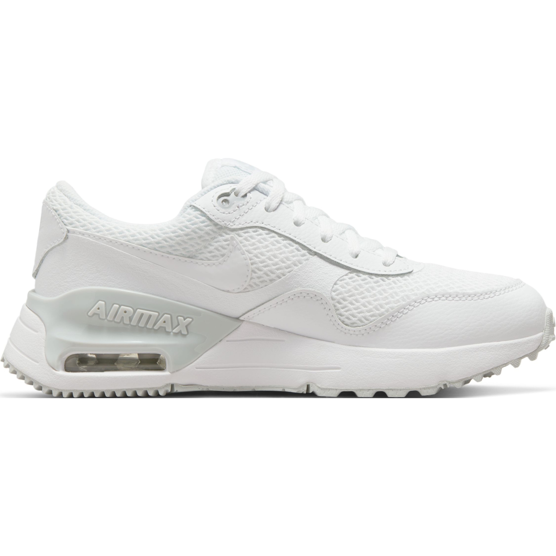 Produktbild von Nike Air Max SYSTM Schuhe Kinder - white/white-pure platinum DQ0284-102