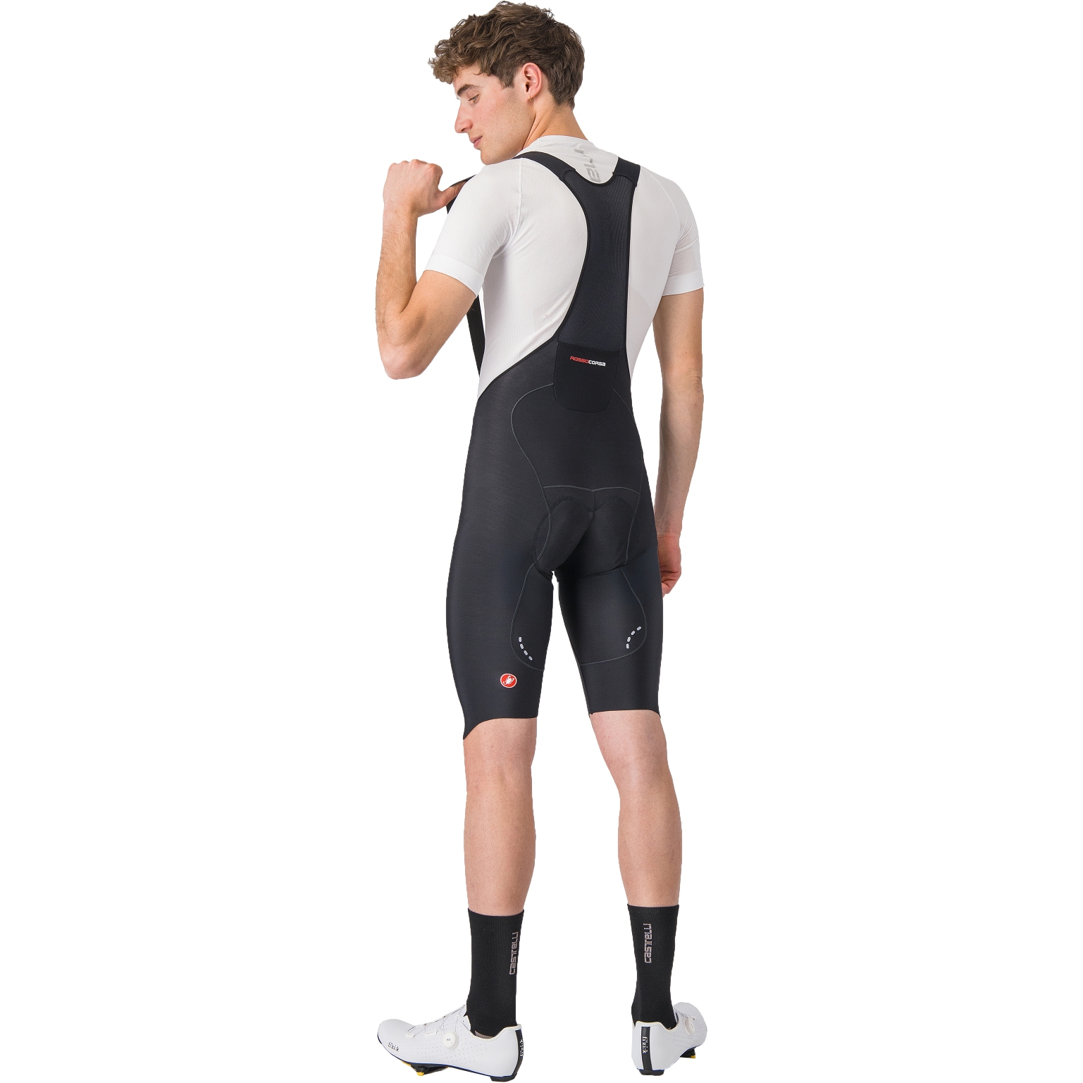 Castelli Omloop Thermal Bibshorts Men - black 010 | BIKE24