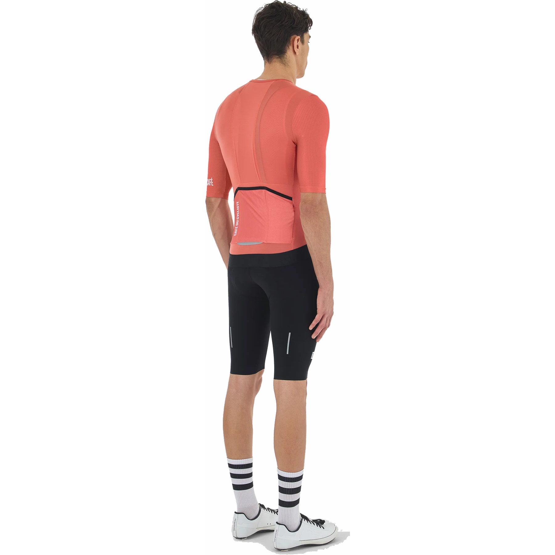 Café du Cycliste Olympe Short Sleeve Jersey Men - cinder red | BIKE24