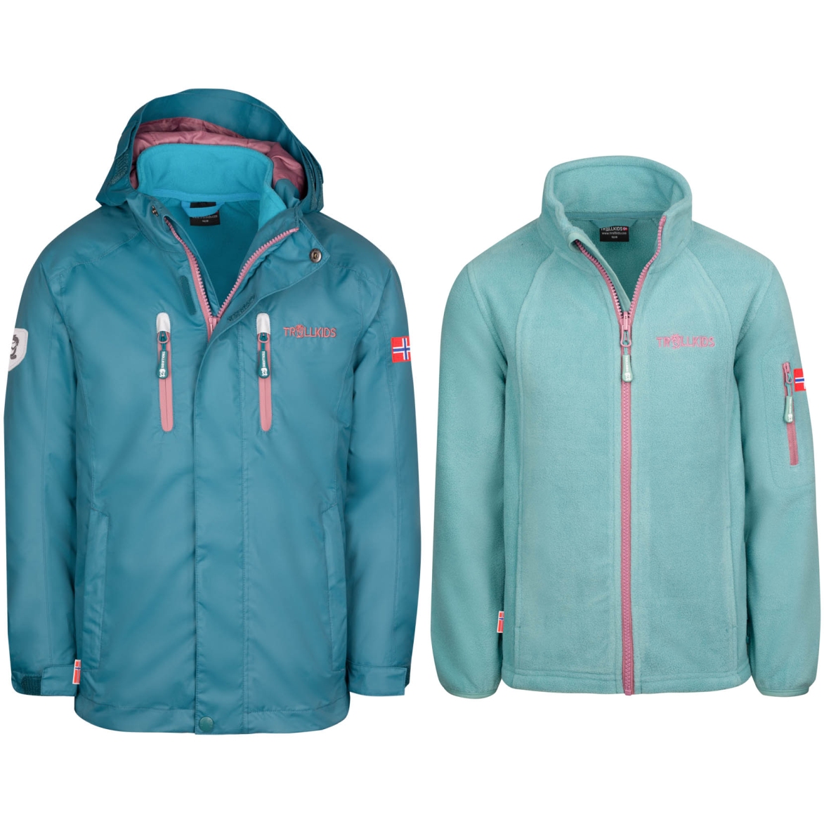 Trollkids Winterjacke In TROLLKIDS 3-in-1-Funktionsjacke Skanden