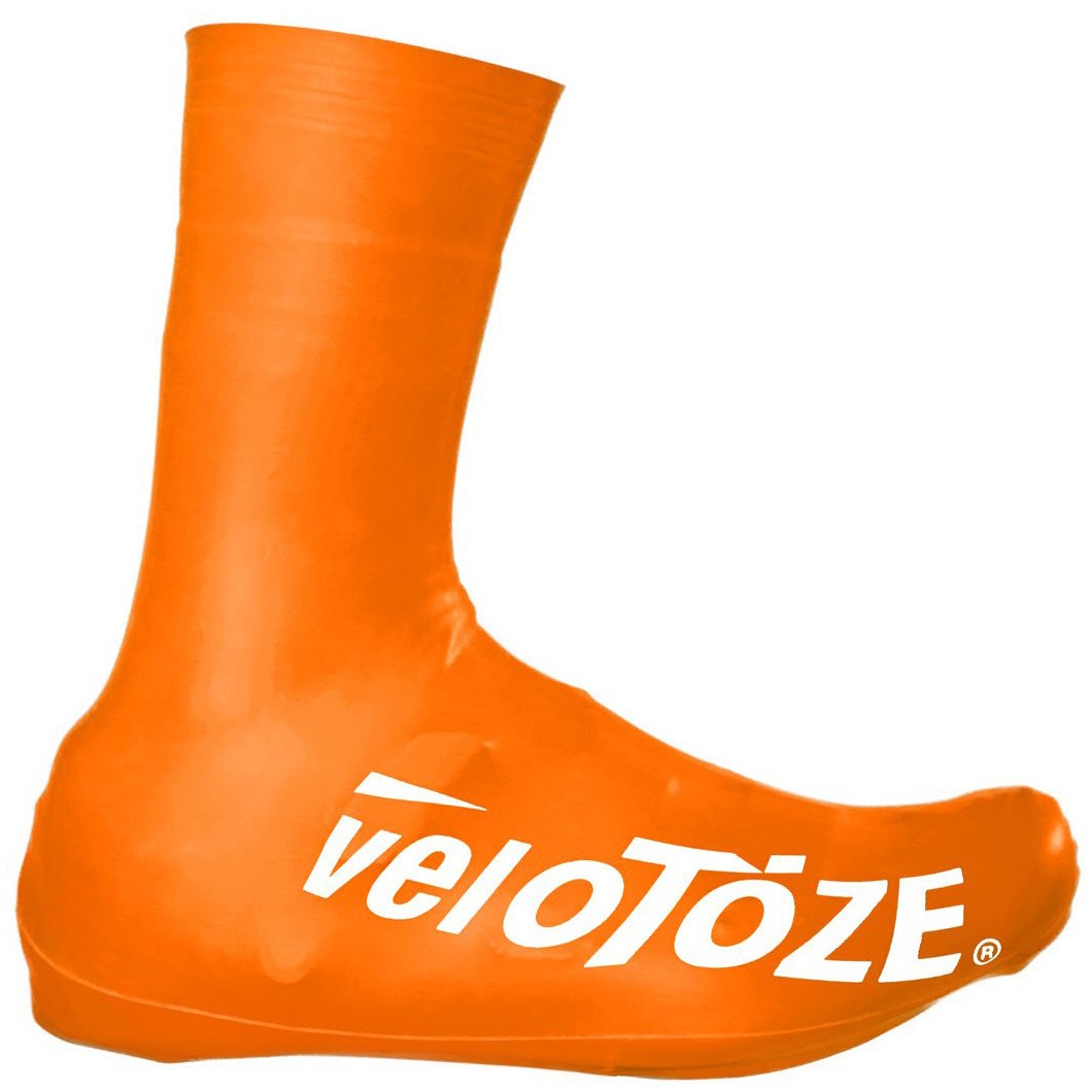 Produktbild von veloToze Tall Shoe Cover Road 2.0 - Überschuh Lang - Viz-orange