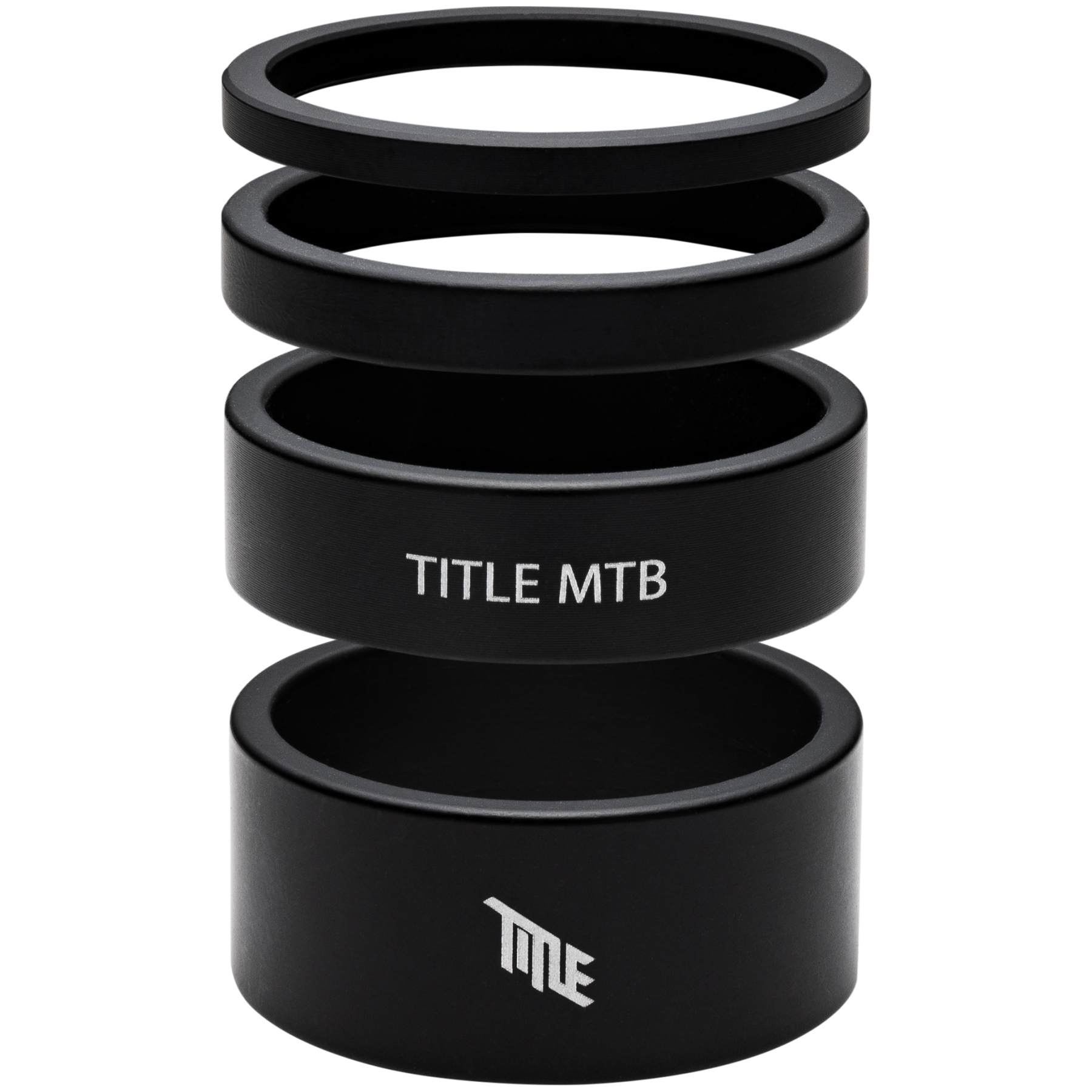 Produktbild von Title Spacer Kit - Aluminium - schwarz