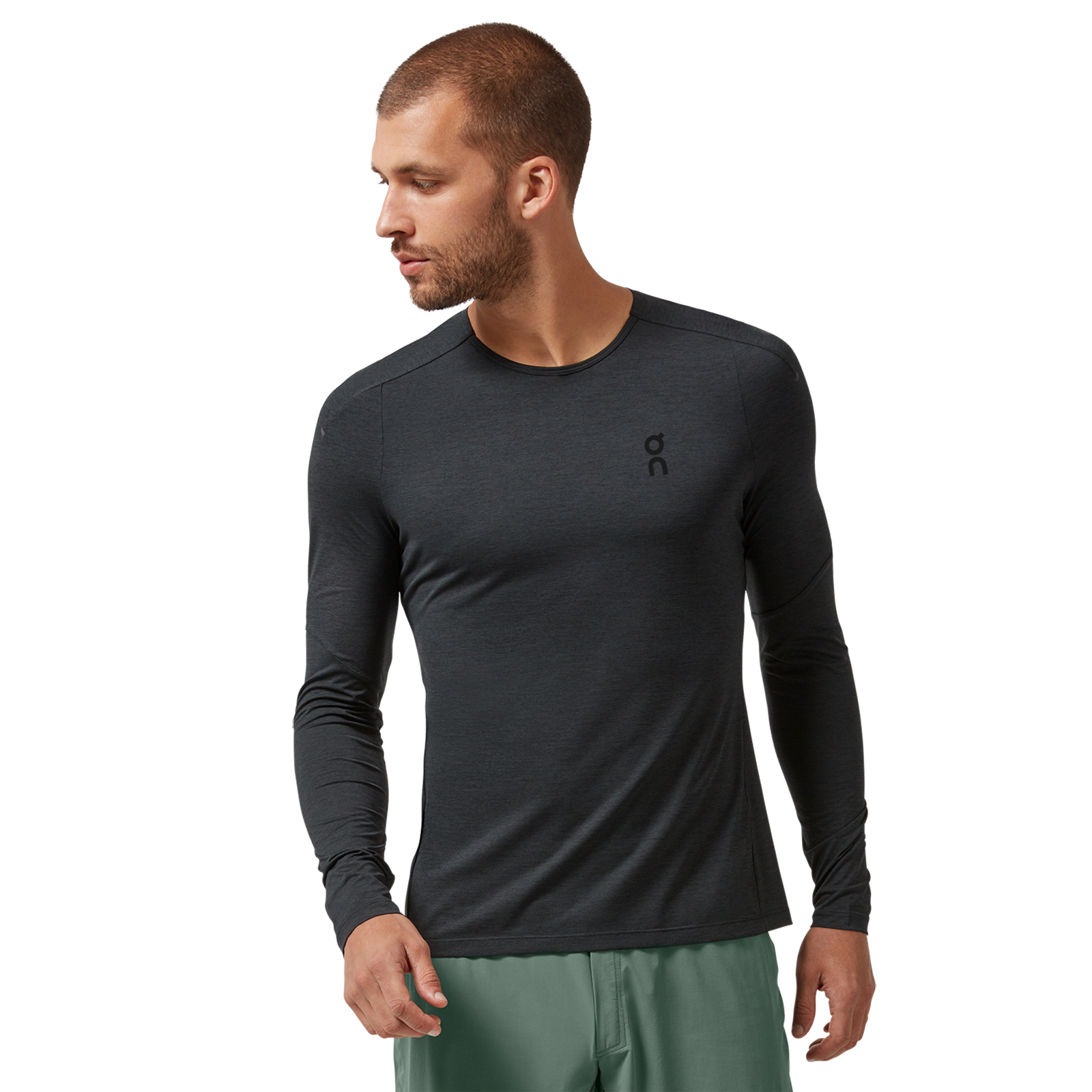 Picture of On Performance Long-T Running Shirt - Black