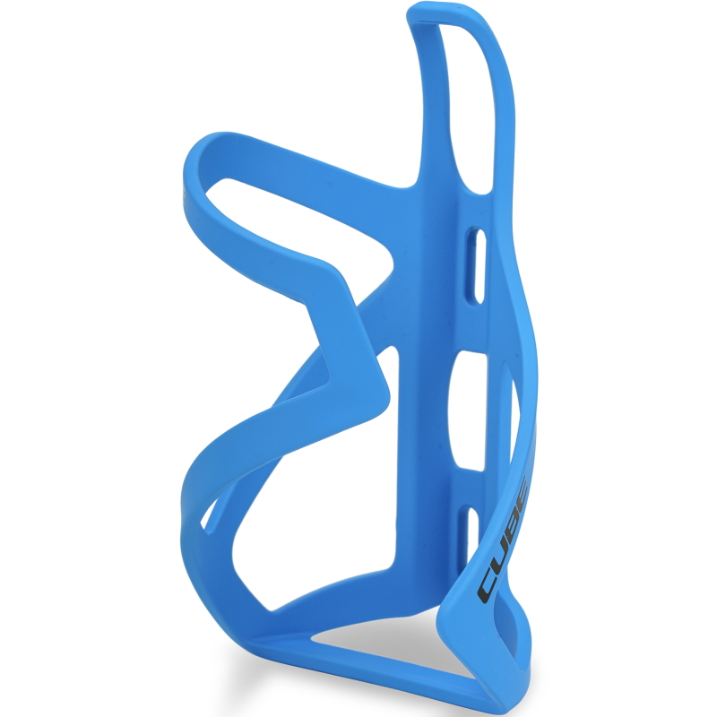 Photo produit de CUBE Bottle Cage HPP Sidecage - matt blue´n´glossy black