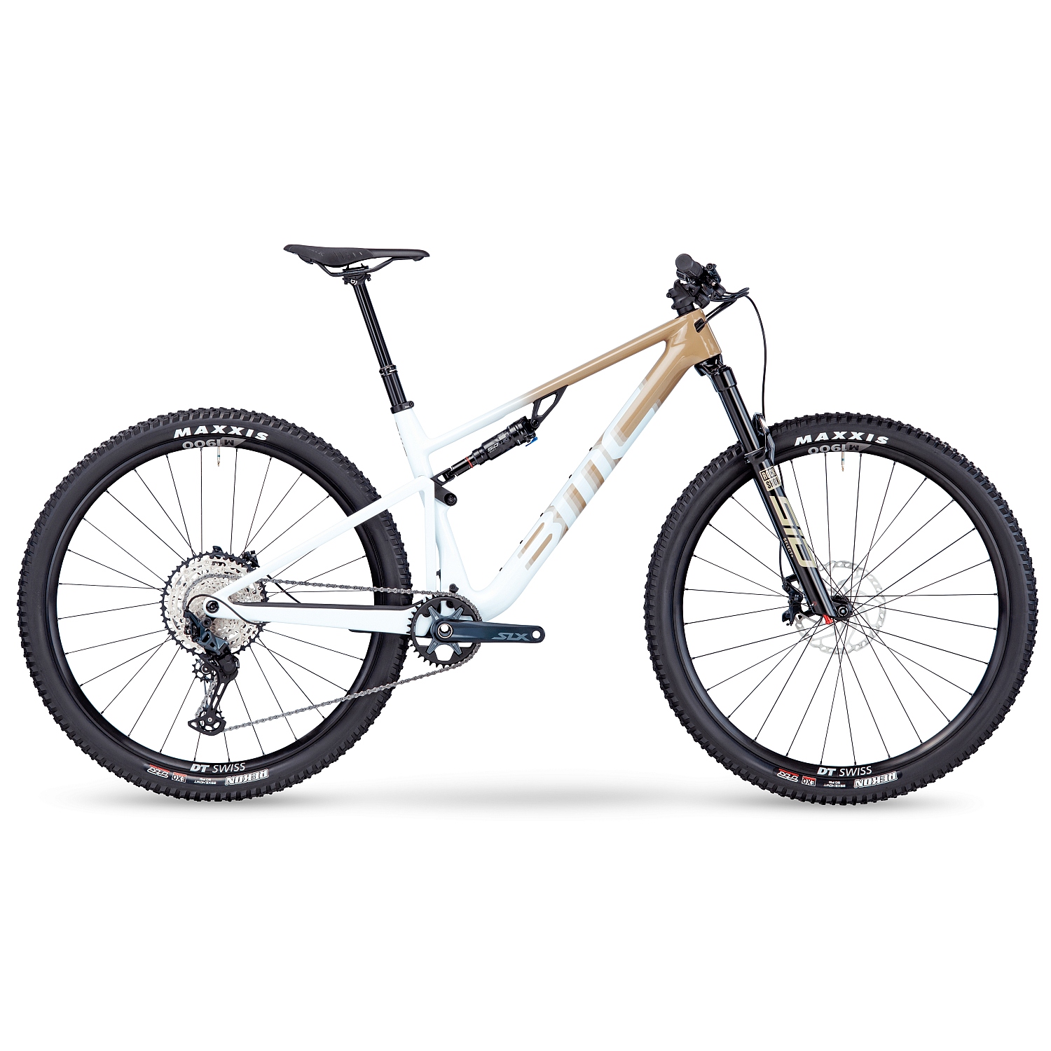Picture of BMC FOURSTROKE LT ONE - 29&quot; Carbon Mountainbike - 2023 - sand / white
