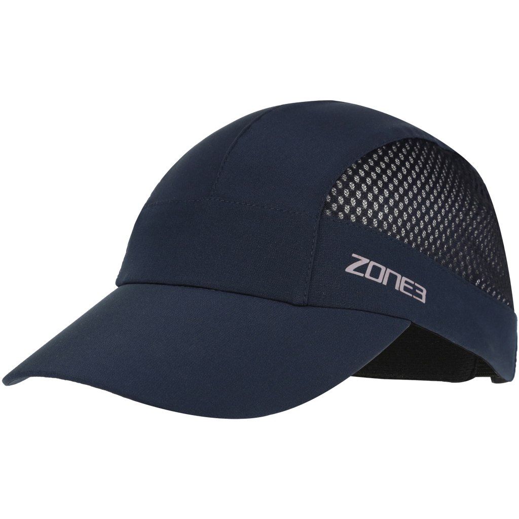 Produktbild von Zone3 Lightweight Mesh Running Baseball Cap - navy/reflective